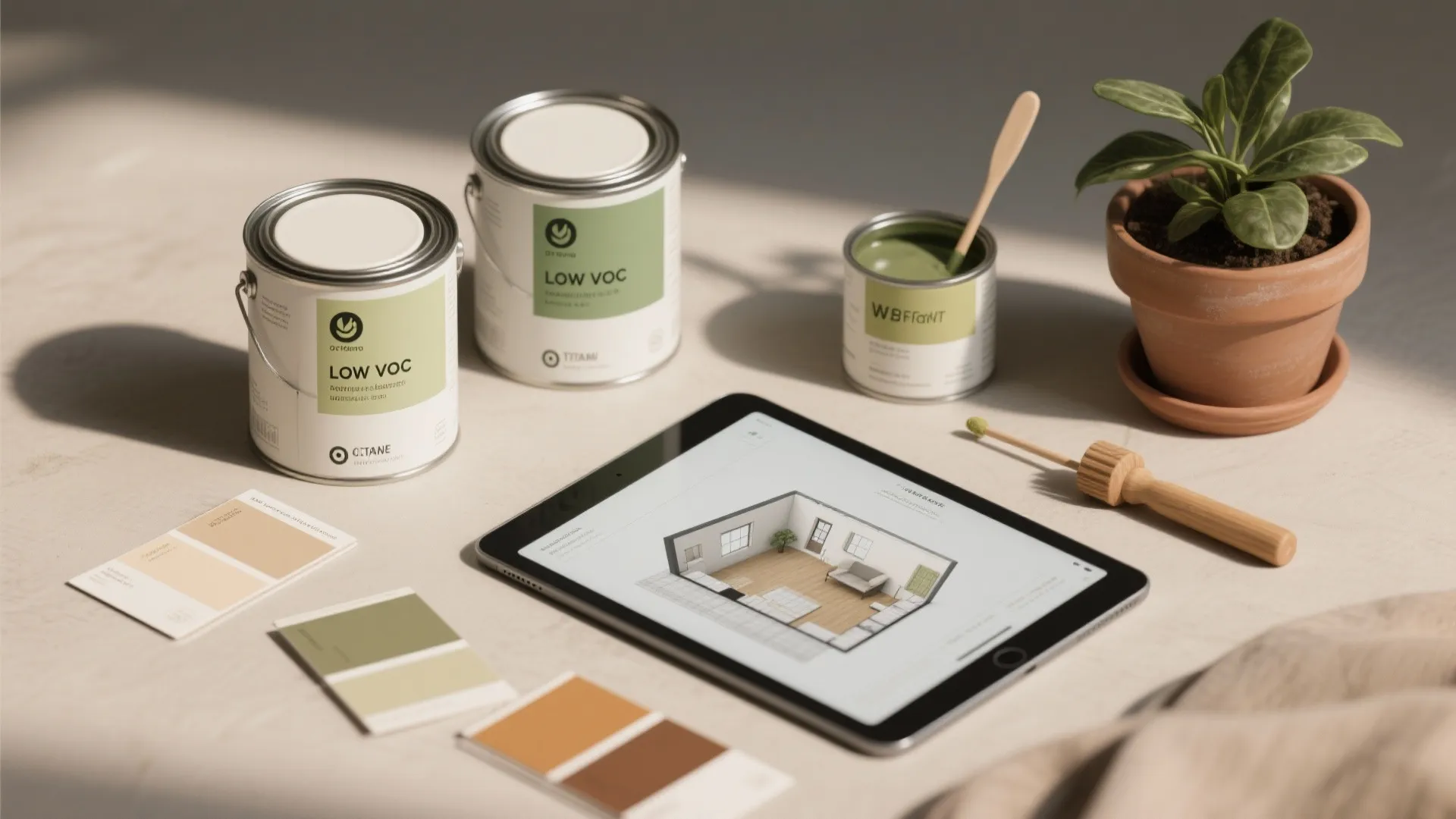 5. Sustainable, Low-VOC Palettes