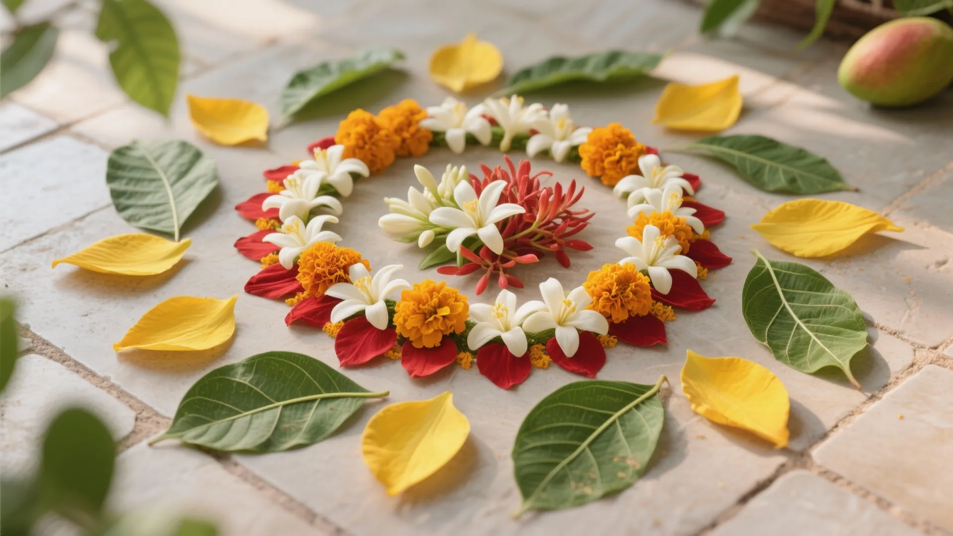 Eco-Friendly Petal-and-Leaf Palettes