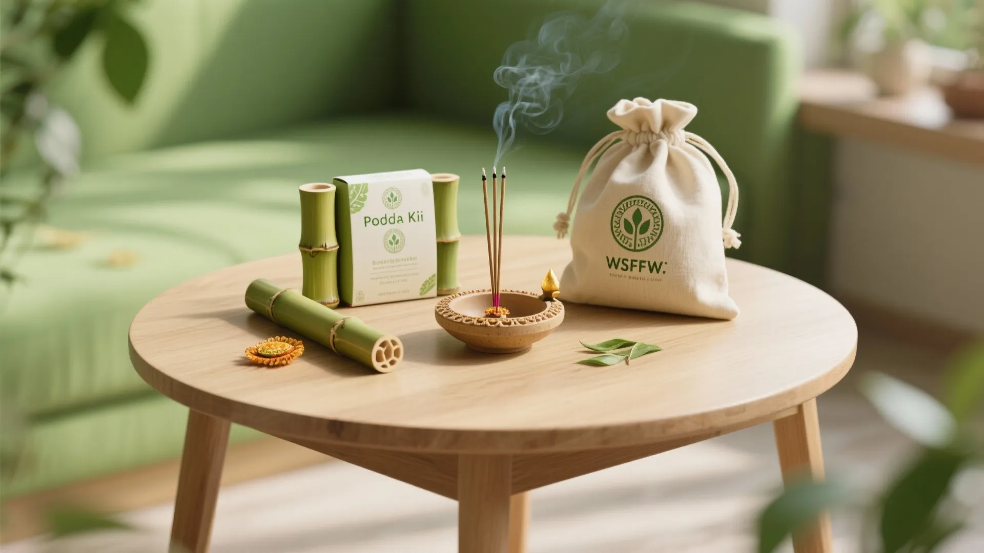 10. Eco-Friendly Pooja Kits