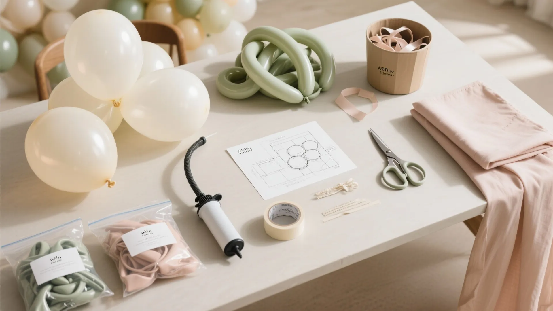 Eco-Friendly Balloon Styling and Reuse