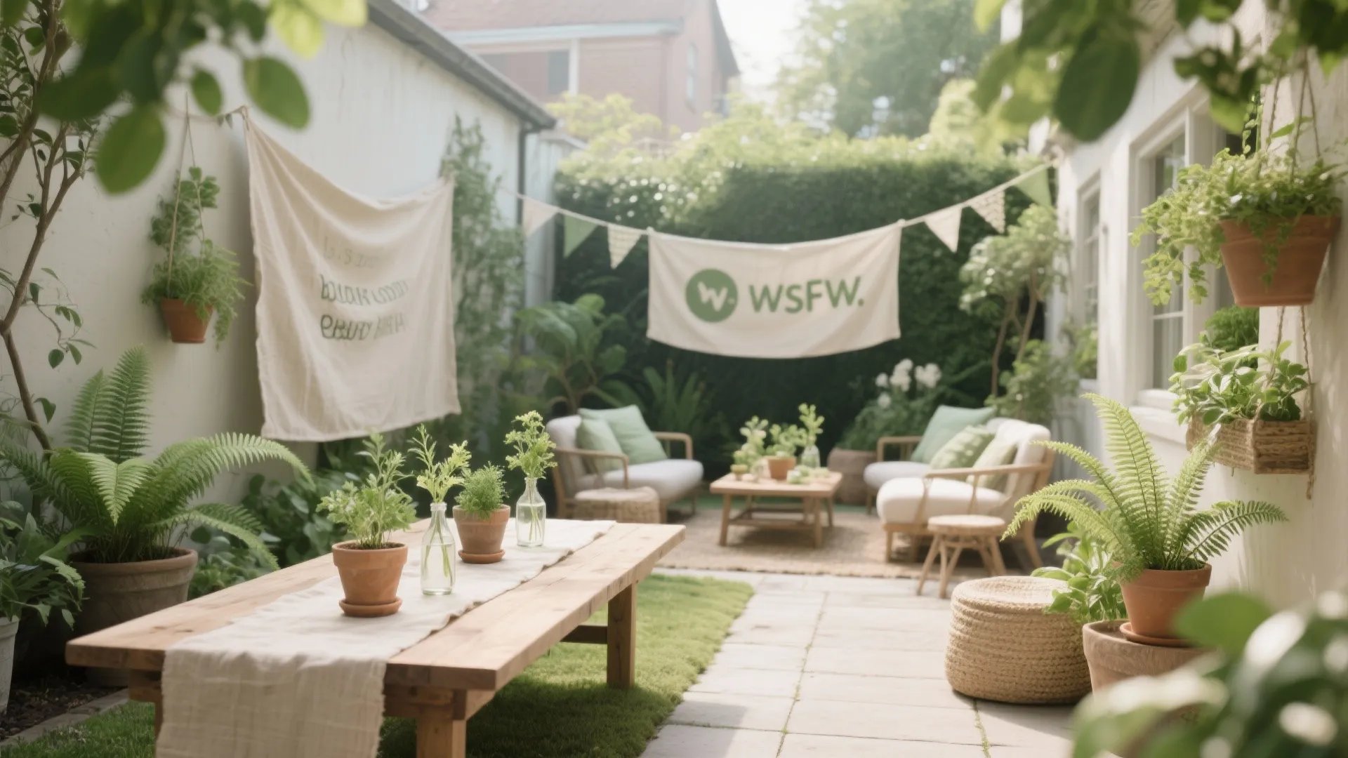 Eco-Friendly Garden Party Package