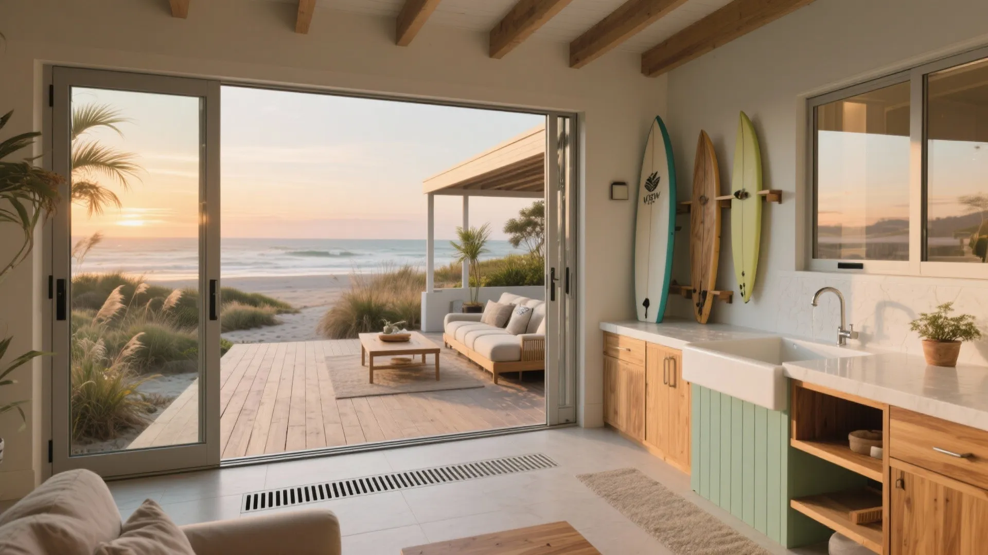 5) Inside–Outside Living that Works Year-Round