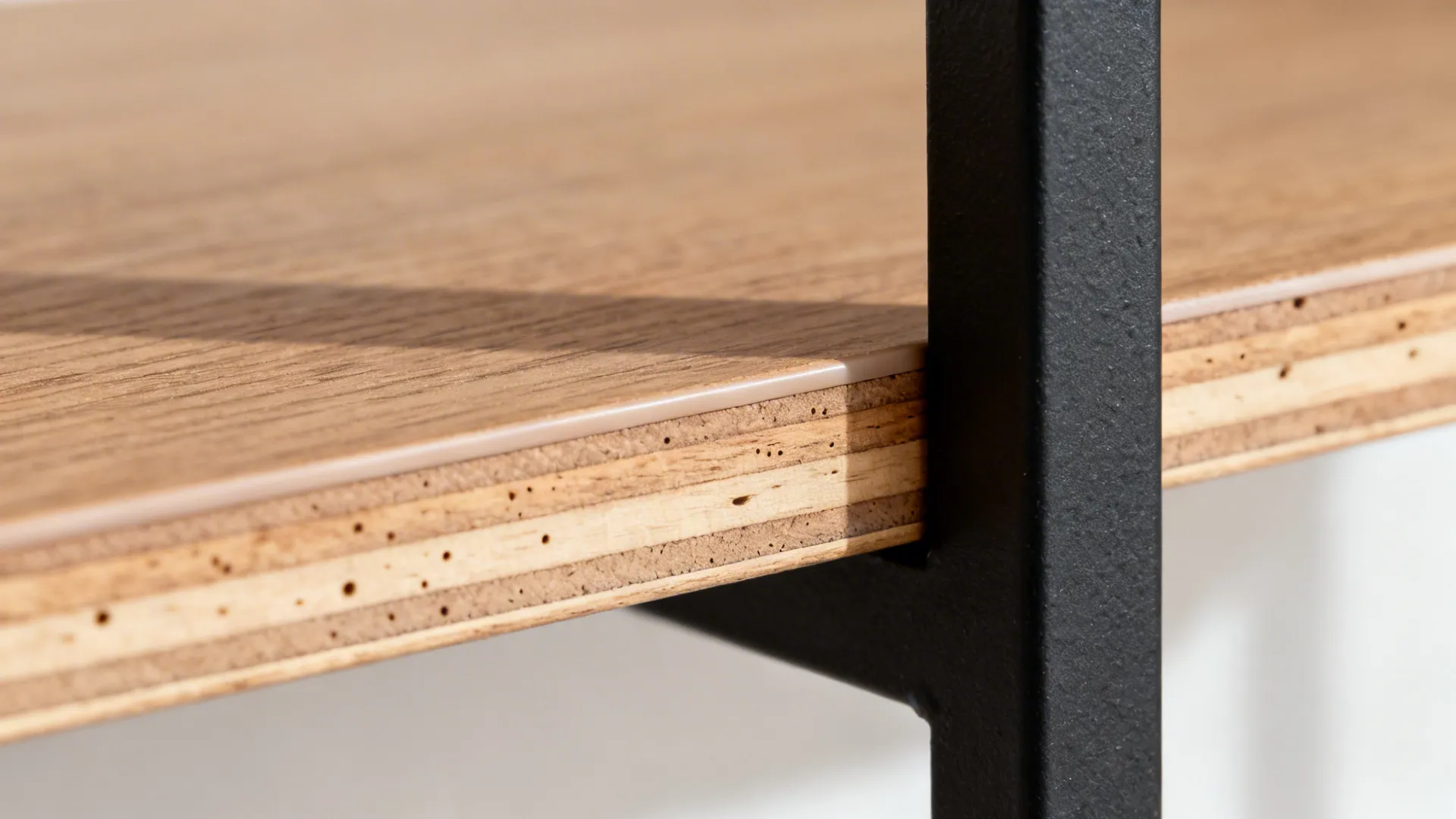 3) Warm wood + matte black: timeless contrast on old shelves