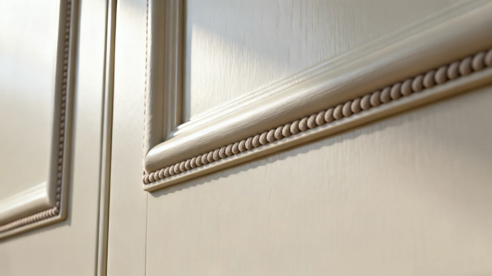 Color-Blocked Cabinets with Hand-Drawn Edge Details