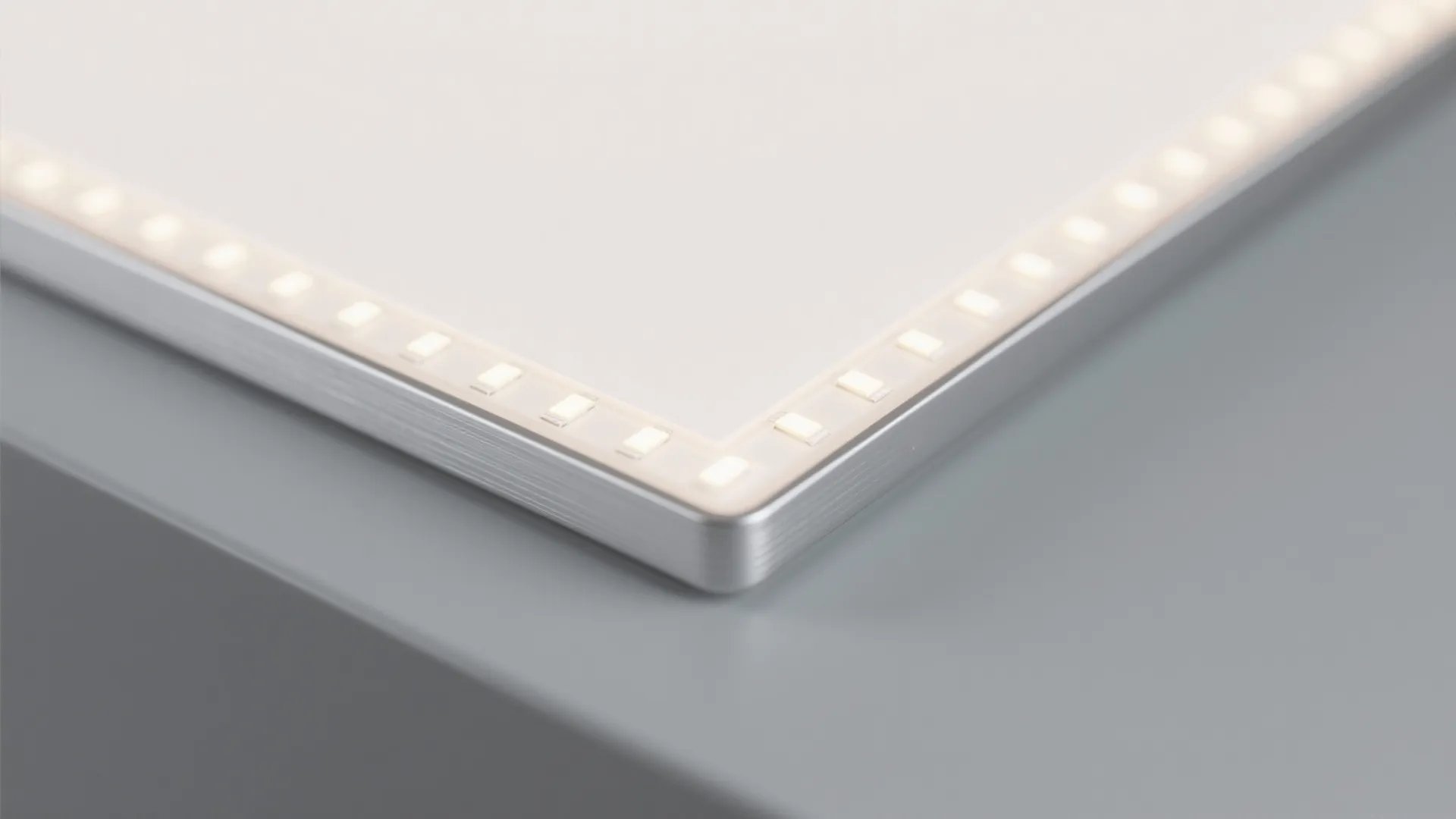 Minimalist Ceiling Grid for Diffused Glow