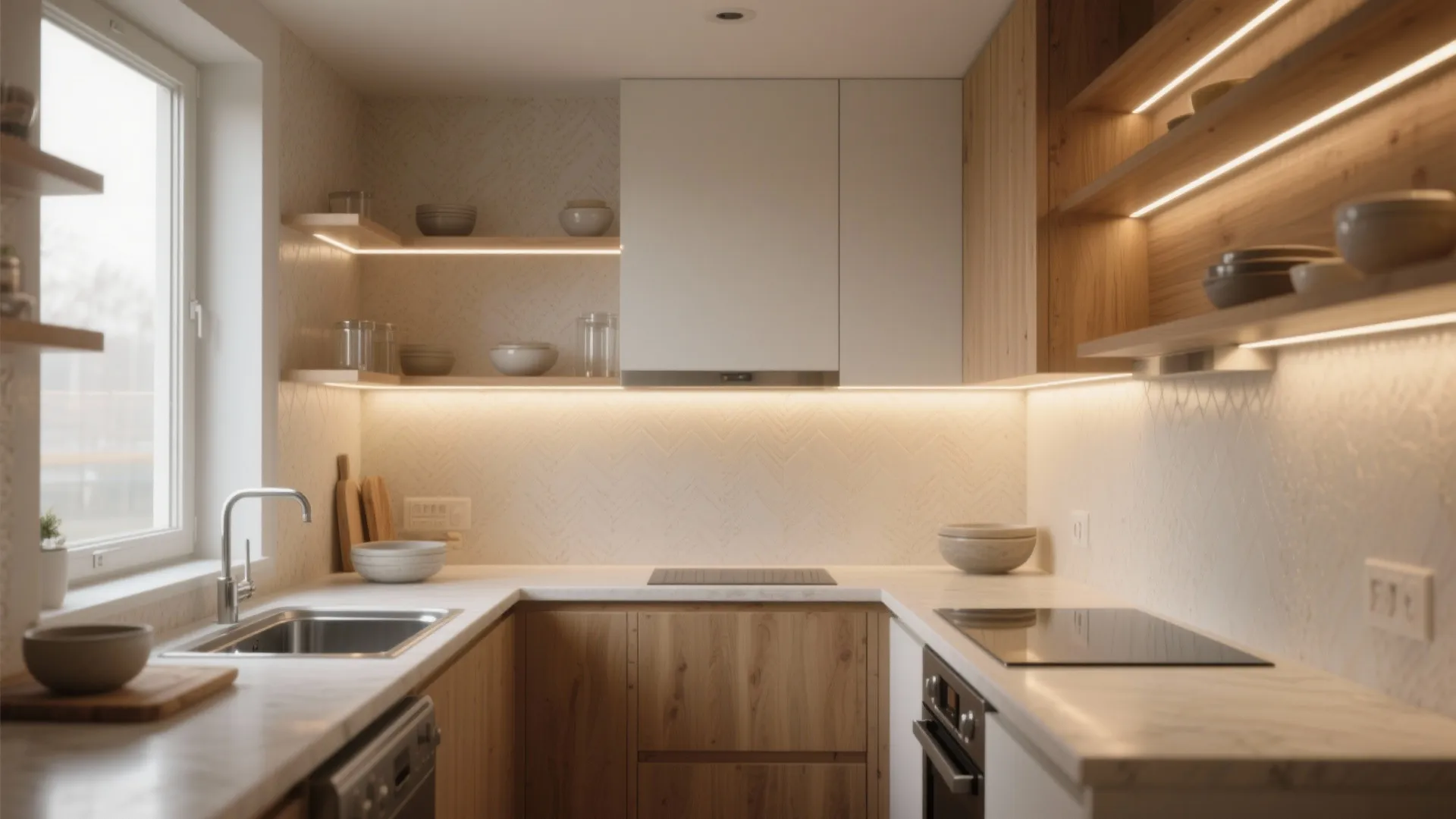 5 Edge Lighting Wallpaper Ideas for Small Kitchens: My seasoned take on edge lighting wallpaper live effects that boost small-space design and SEO-friendly insights