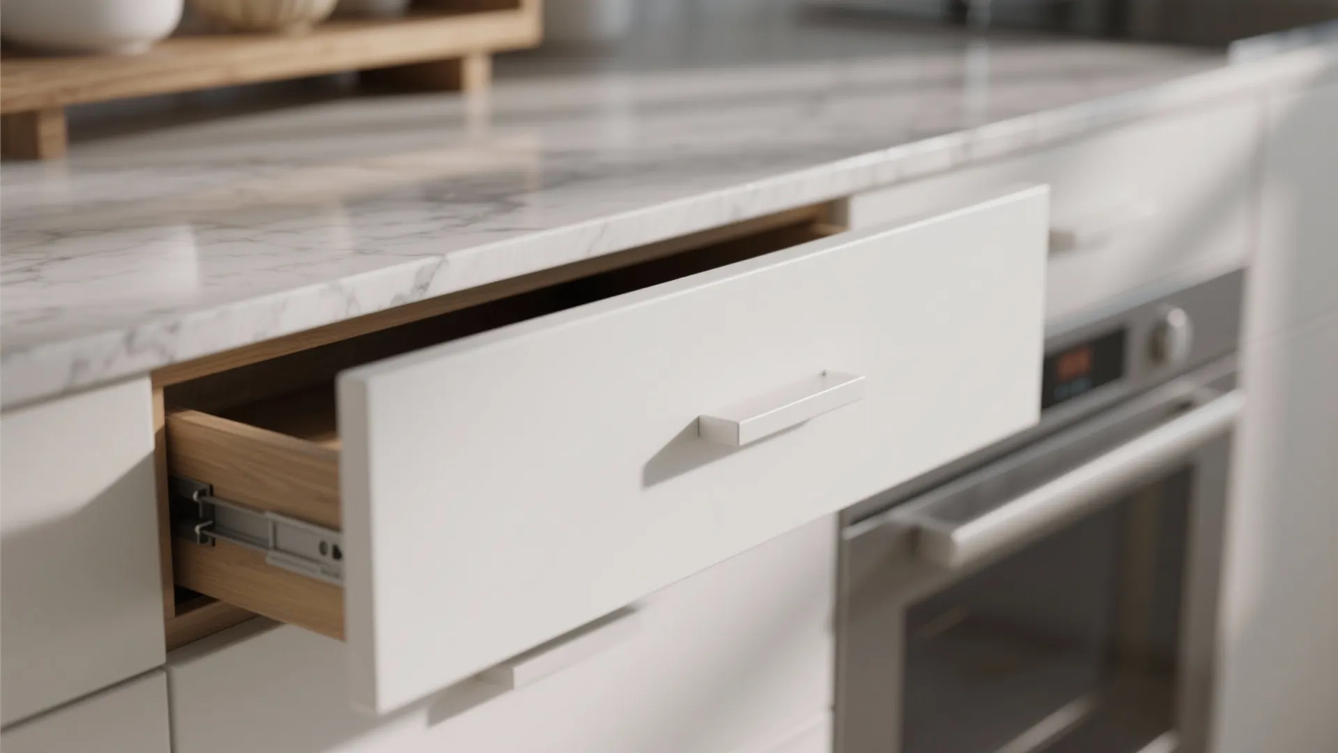 Minimalist kitchen storage for small spaces