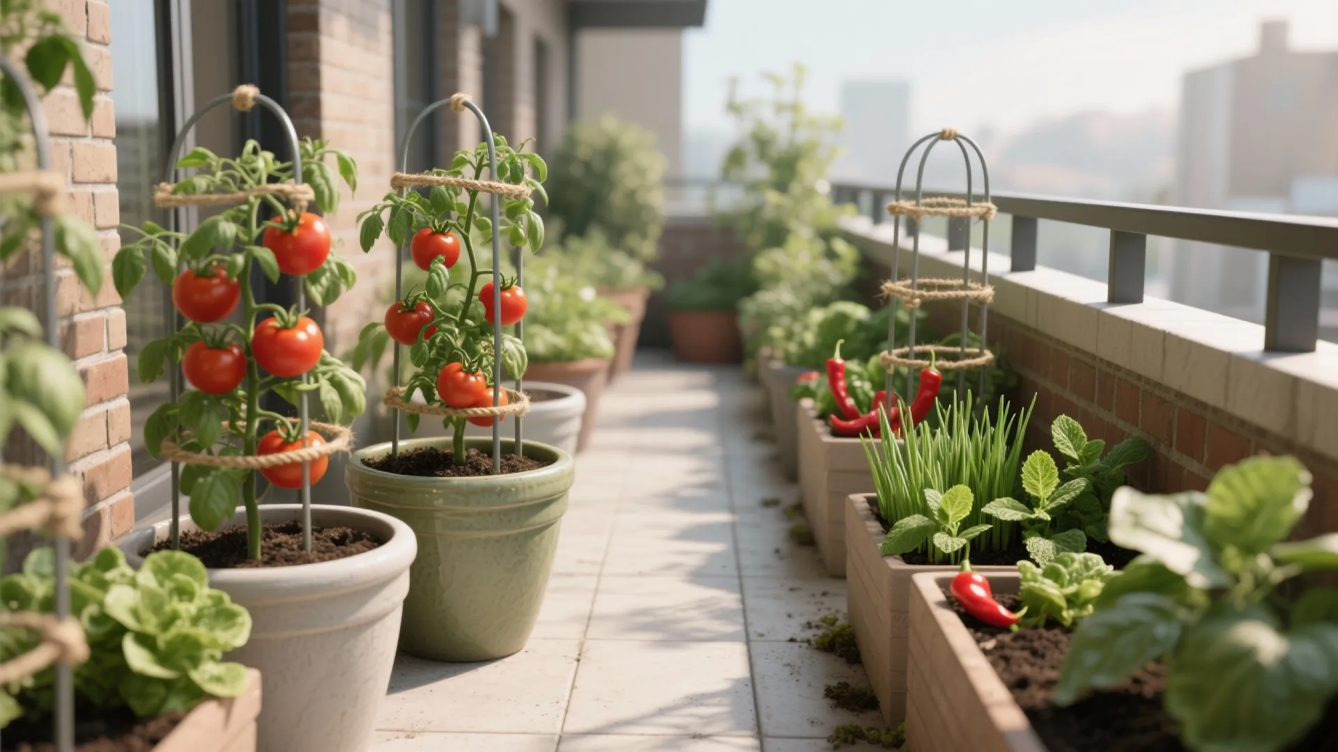 Edible Wins: Tomatoes, Peppers, and Cut-and-Come-Again Herbs