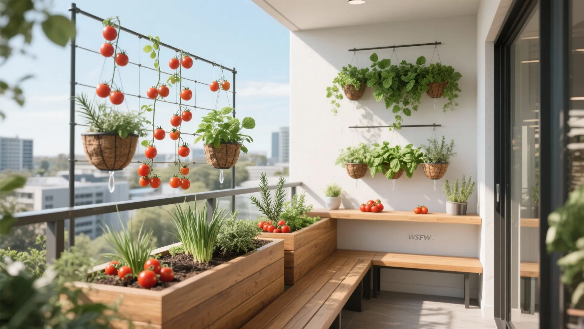 Edible Balcony Zoning