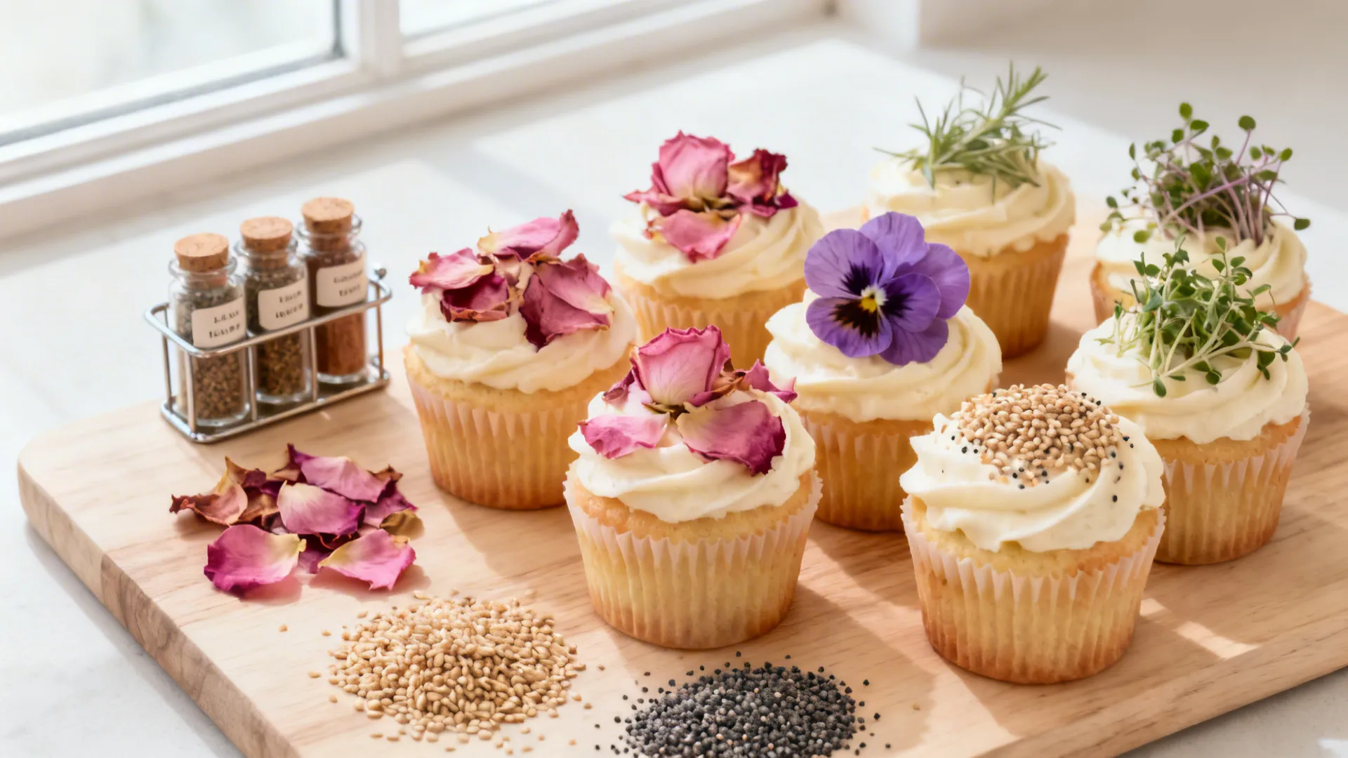 Edible Botanicals and Seed Sprinkles