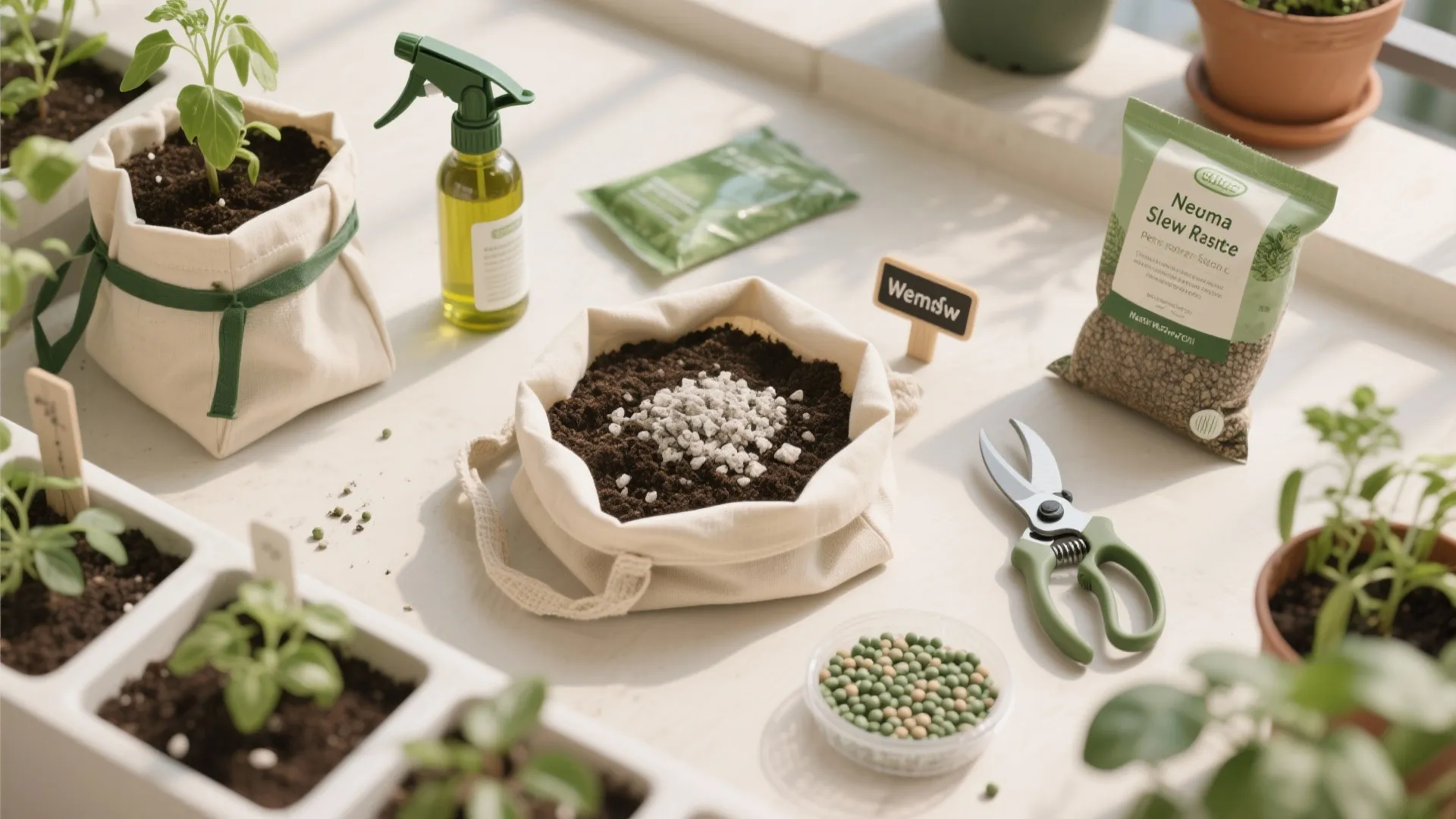 Edible Micro-Garden: Herbs, Cut-and-Come-Again Greens, and Dwarf Varieties
