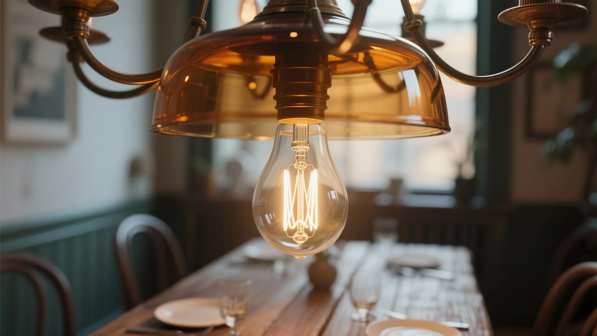 1. Edison Filament Bulbs — warm vintage glow