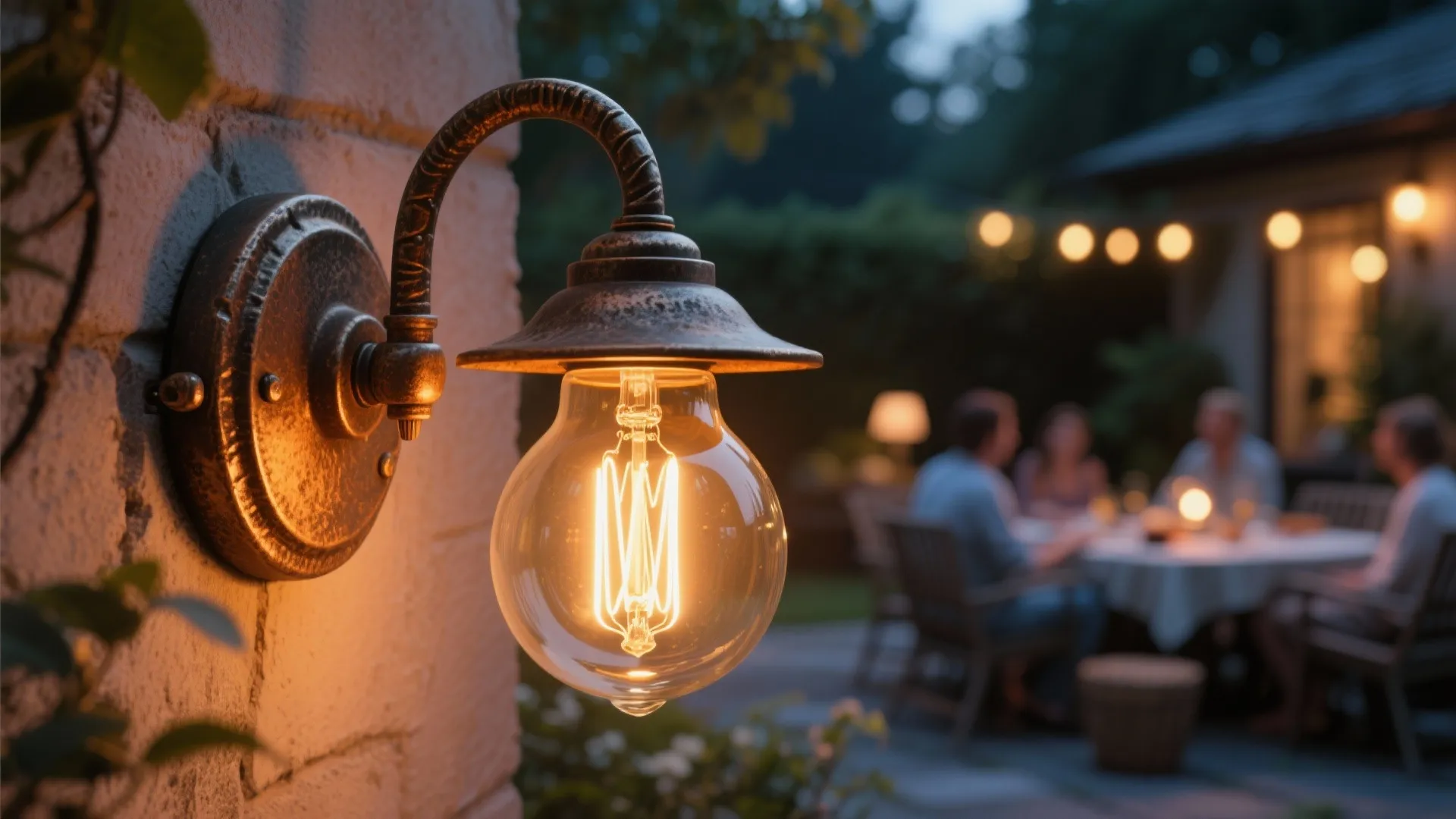 4. Vintage Edison Bulb Sconce for Ambient Glow