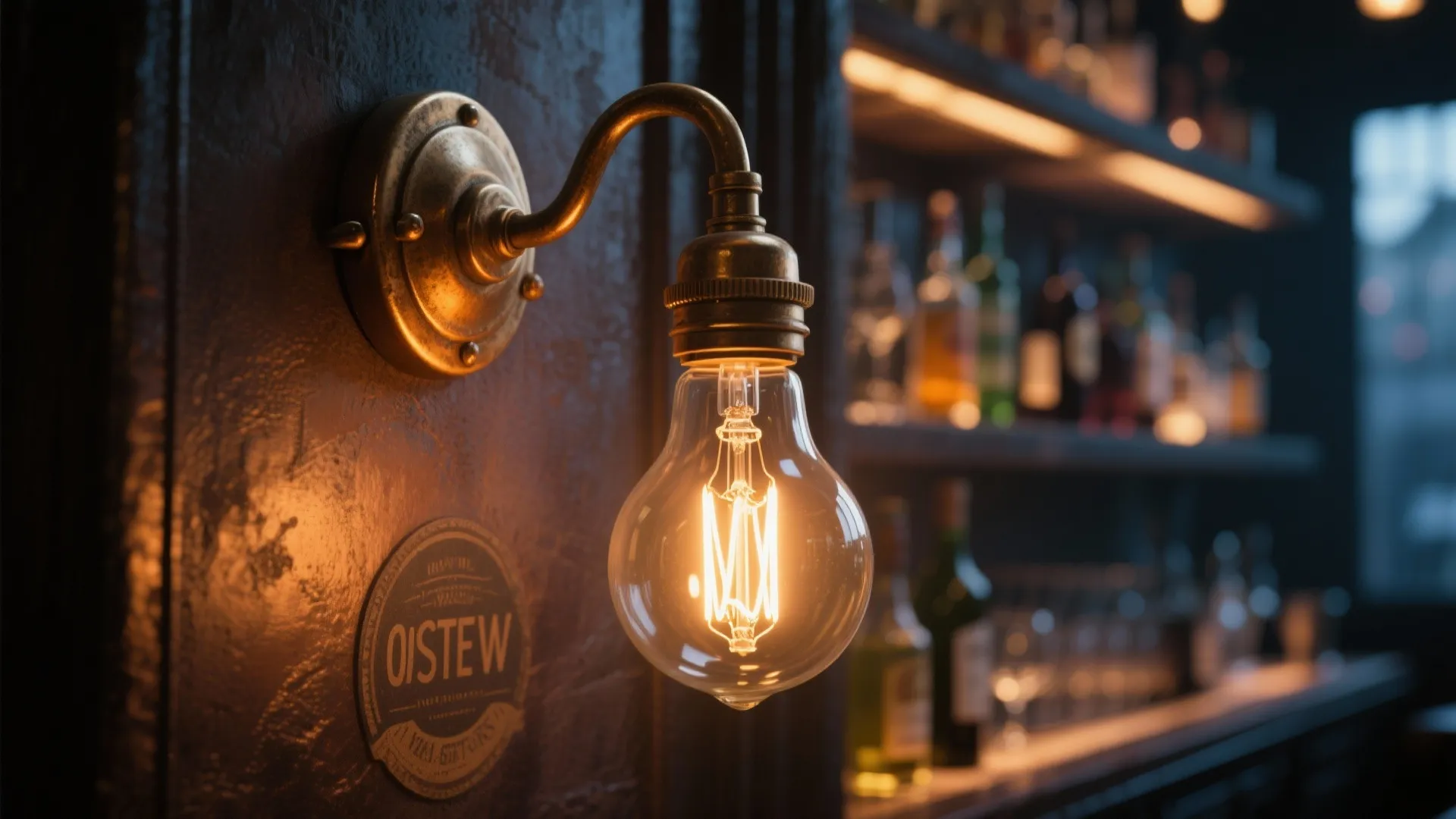 5. Dimmable Edison-style sconces for cozy ambiance