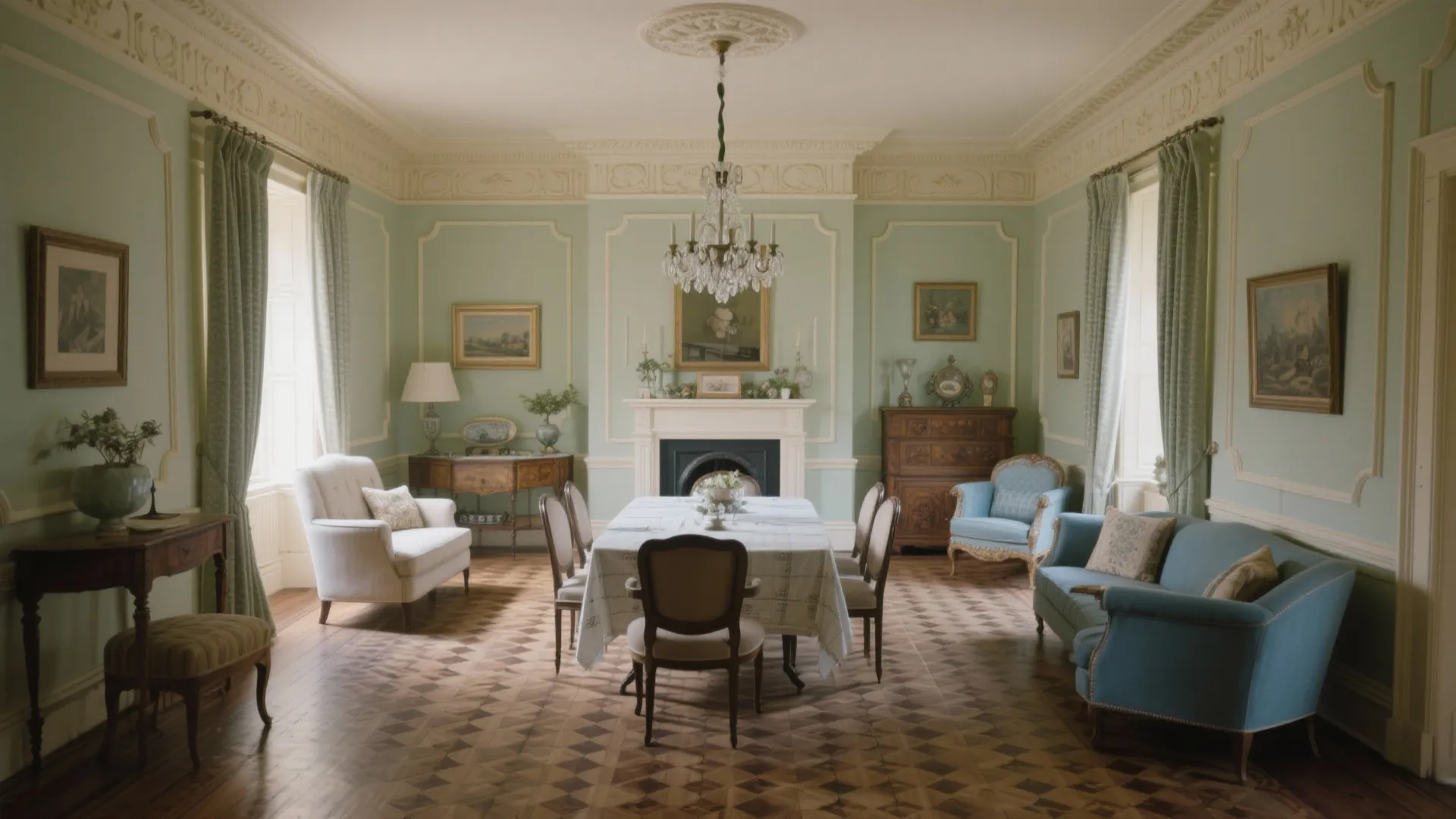 Elegant Edwardian Dining Room Ideas