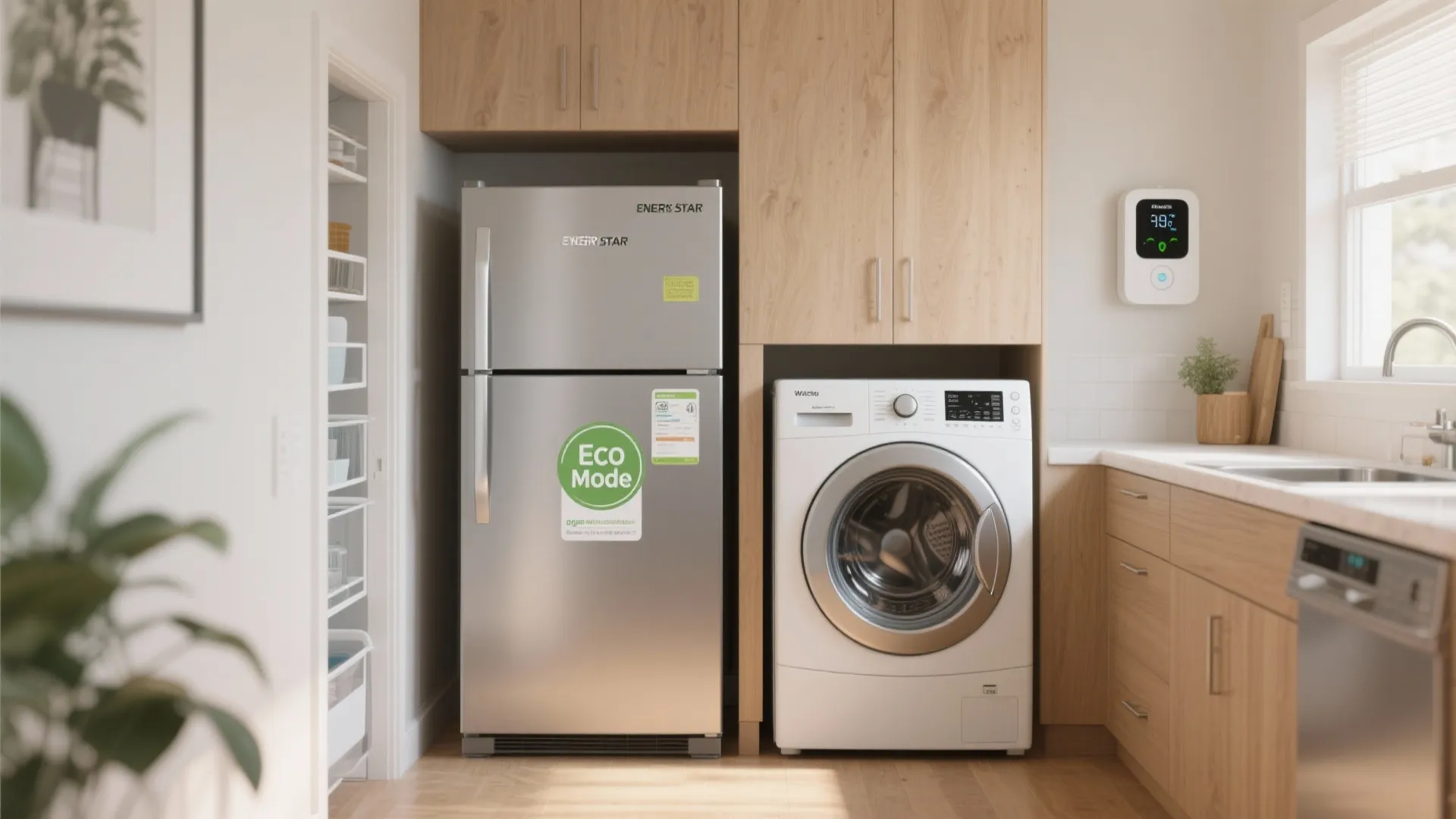 2. Choose efficient appliances and set smart habits