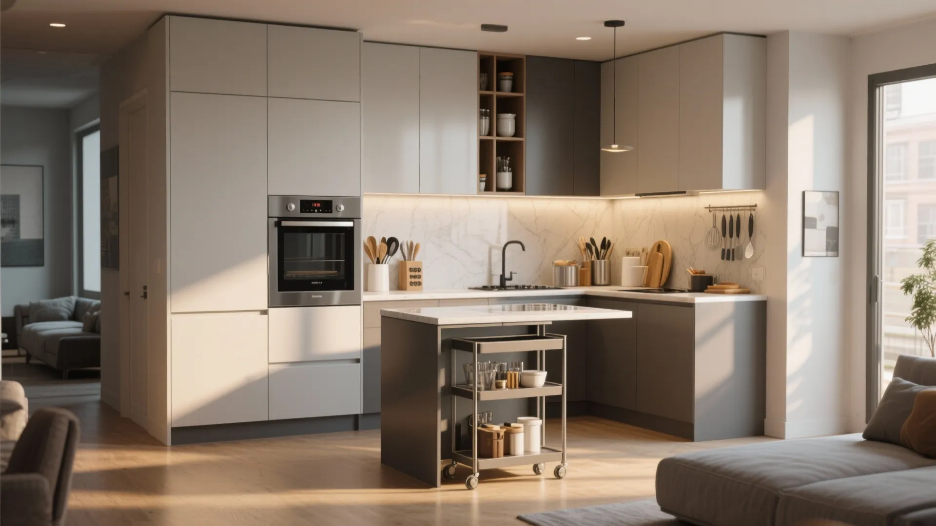 3. Maximize kitchen efficiency with smart layouts