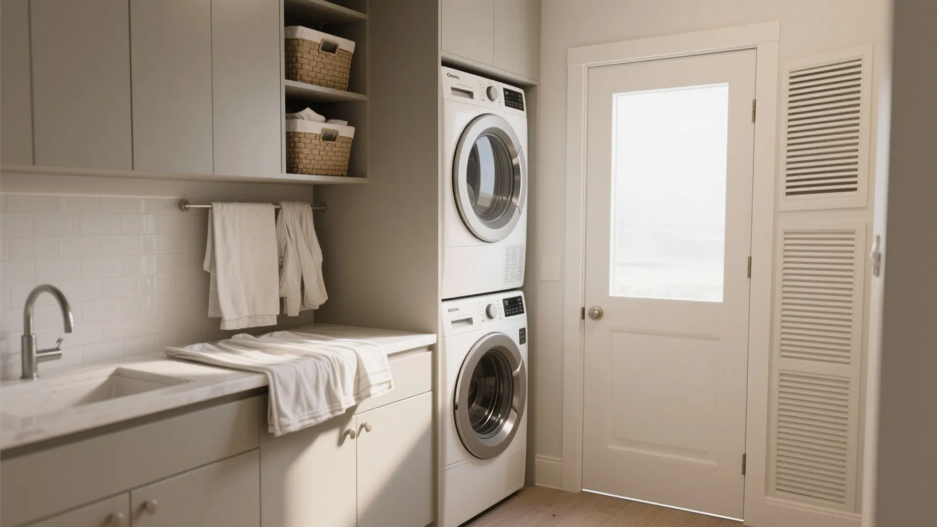 5. Efficient Laundry and Utility Zones
