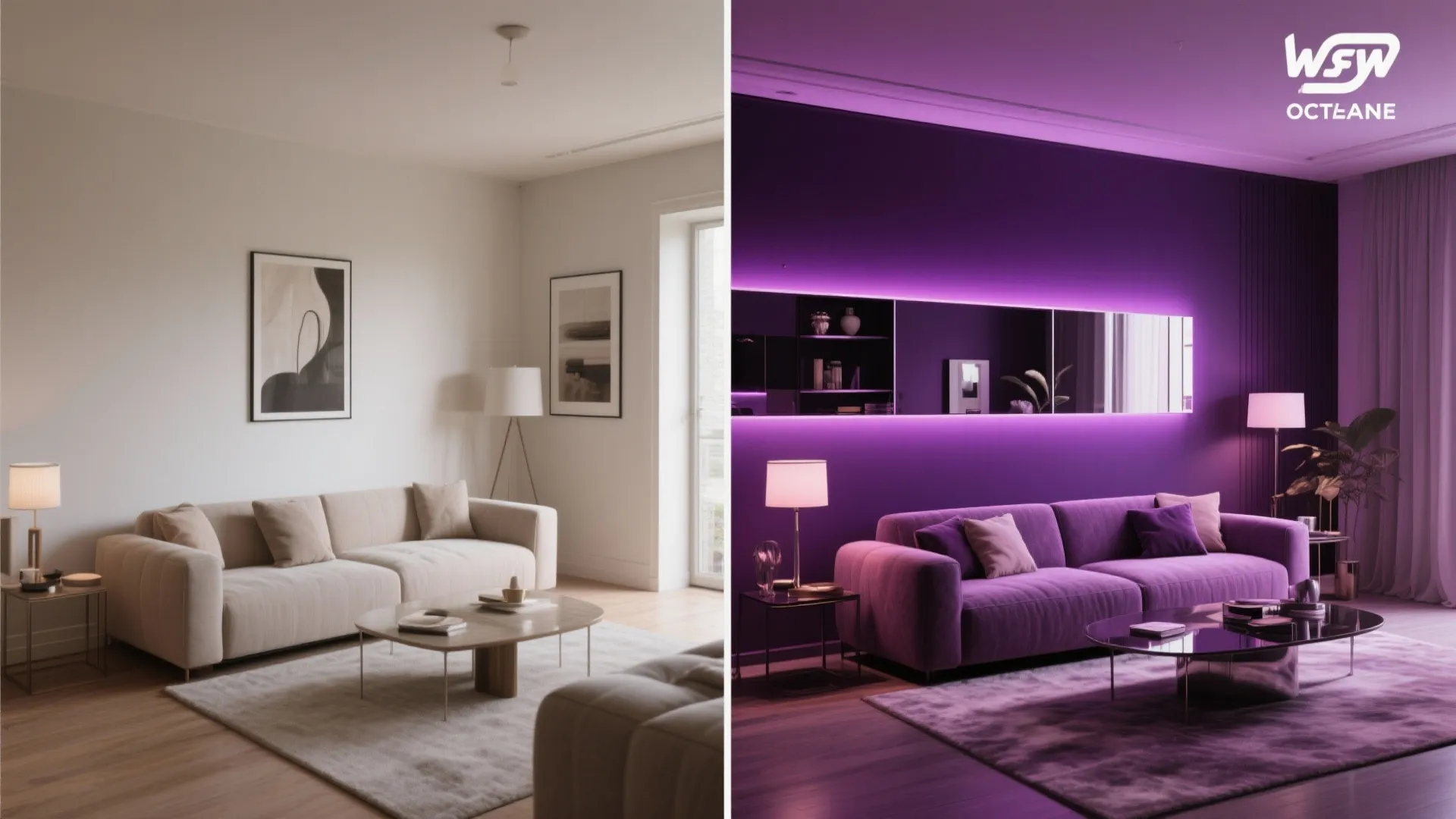 3. Deep Eggplant for Dramatic Depth