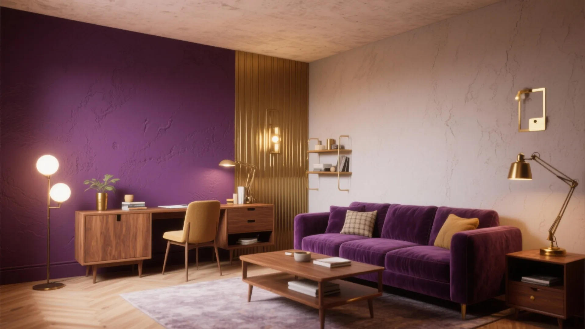 Eggplant or Deep Plum for Creative Warmth