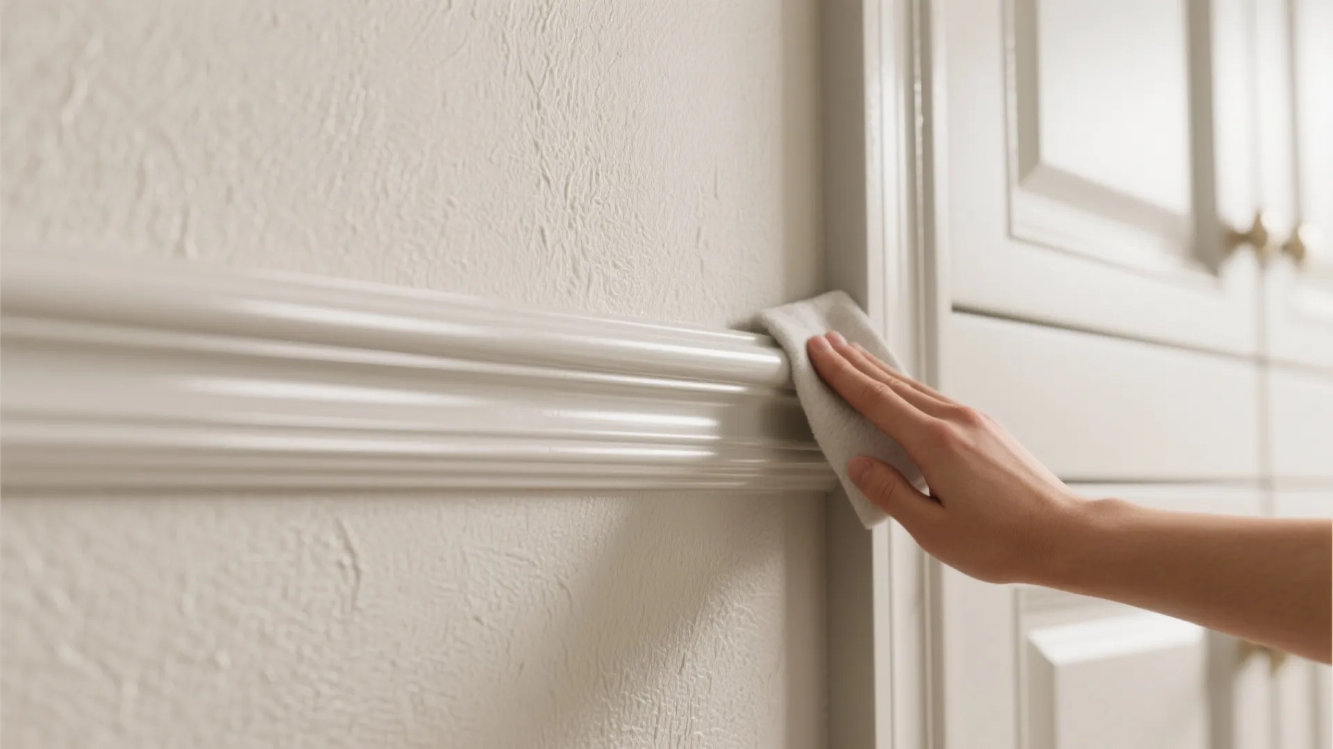 2. Eggshell for living areas, semi-gloss for trims and kitchens