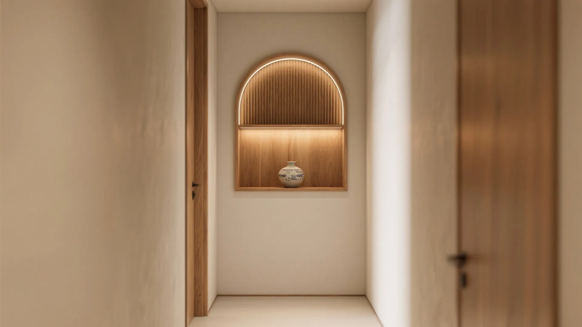 Focal Moments at the Elbow: Art, Niche, or Accent Wood