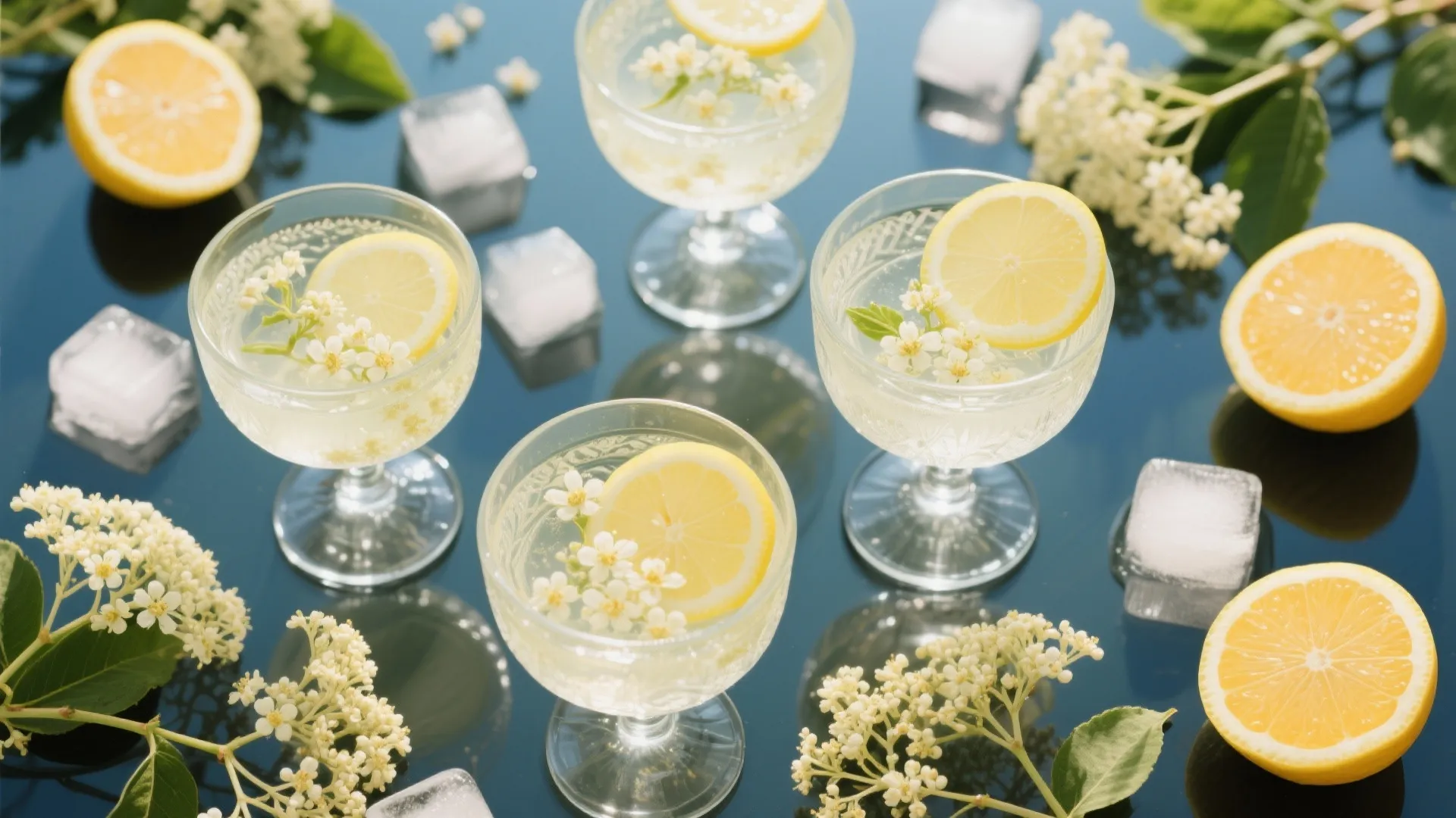 5. Elderflower & Citrus Cocktails