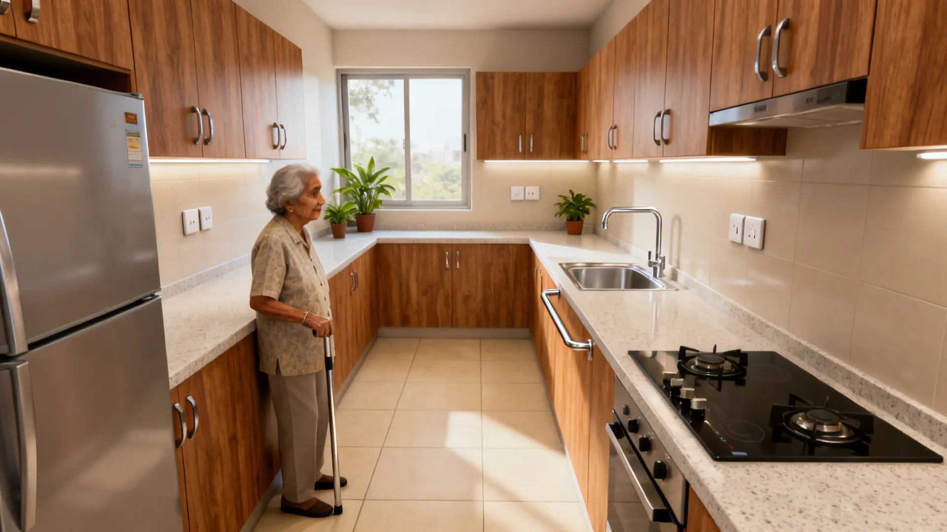 5 Kitchen Design Studies for Elderly in India