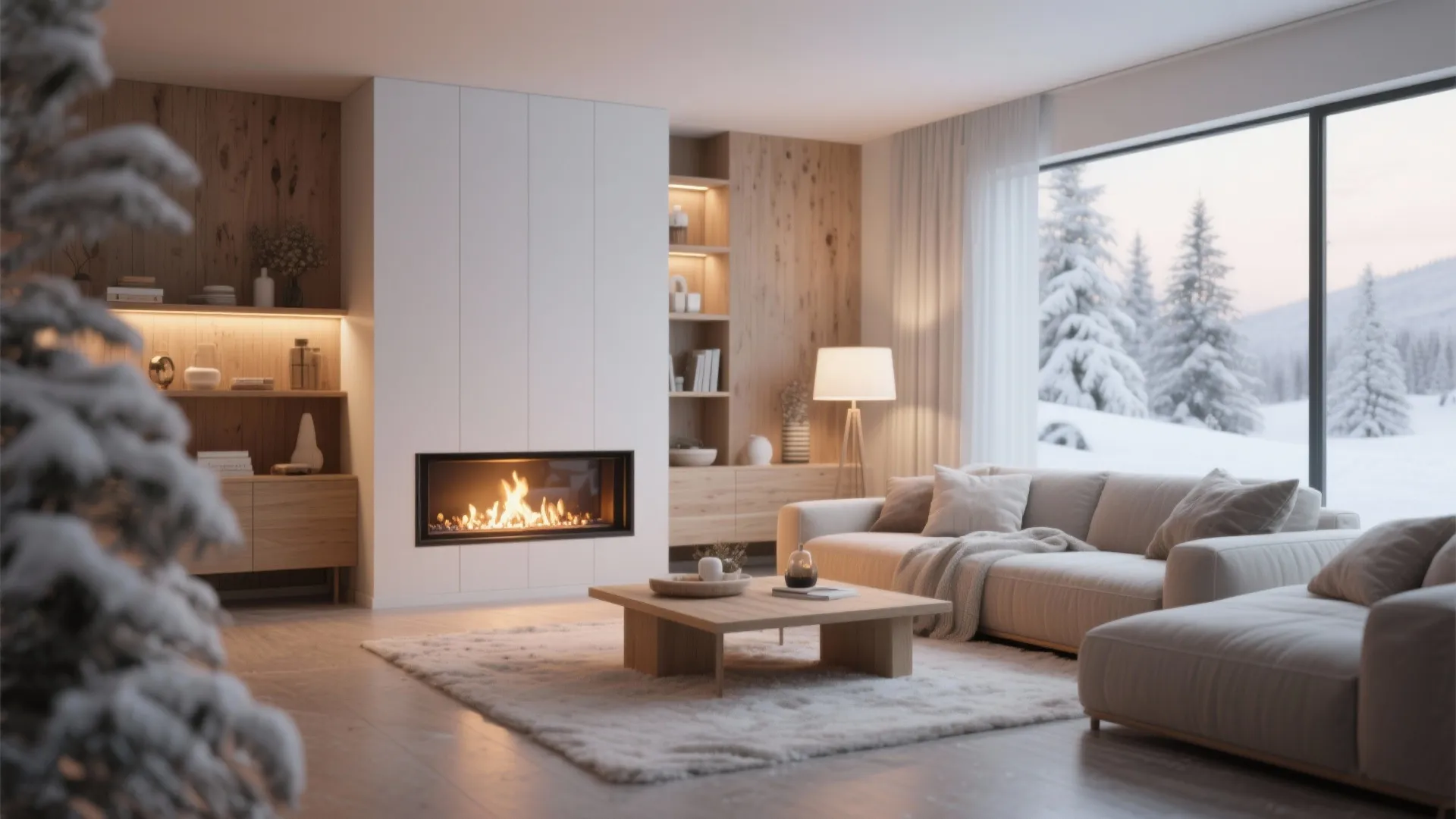 4. Fireplaces—Real or Electric