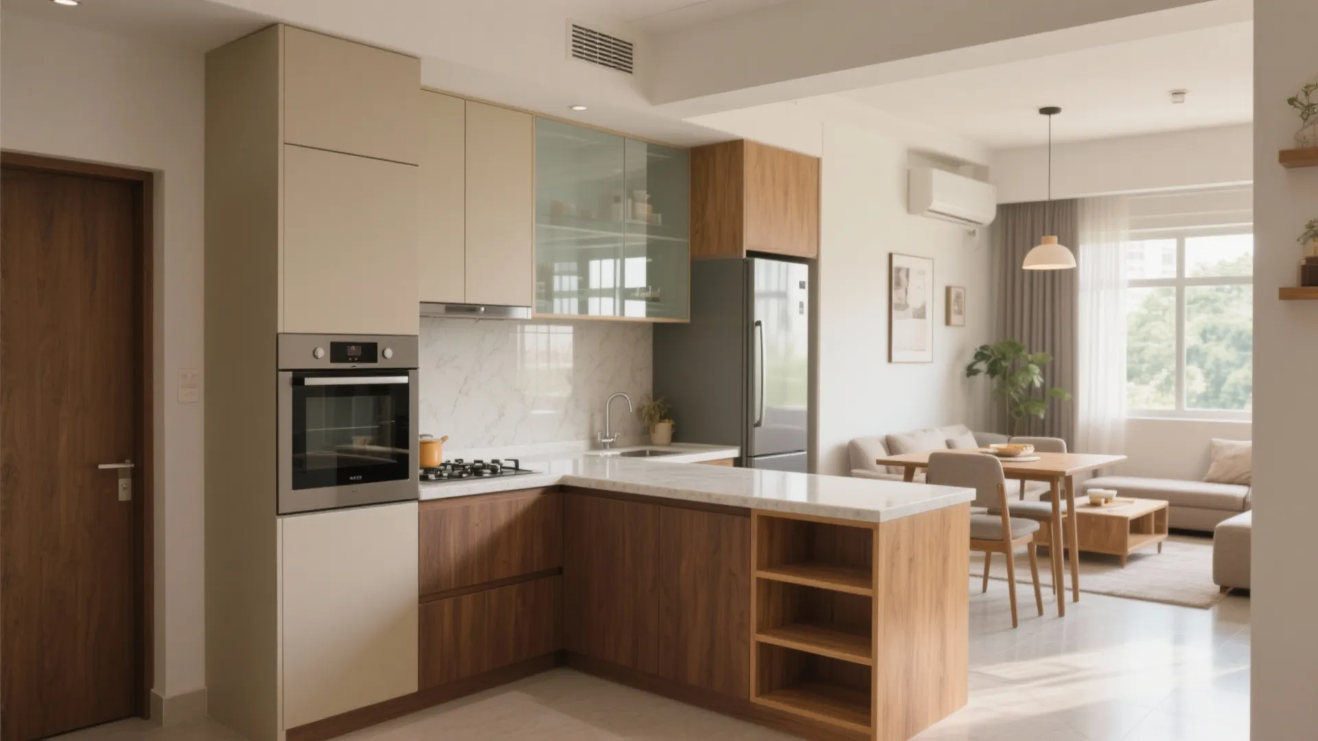 5 Smart Ideas for a 3 BHK Apartment in Electronic City: Small-space creativity meets modern kitchen design—5 inspirations from a senior interior designer