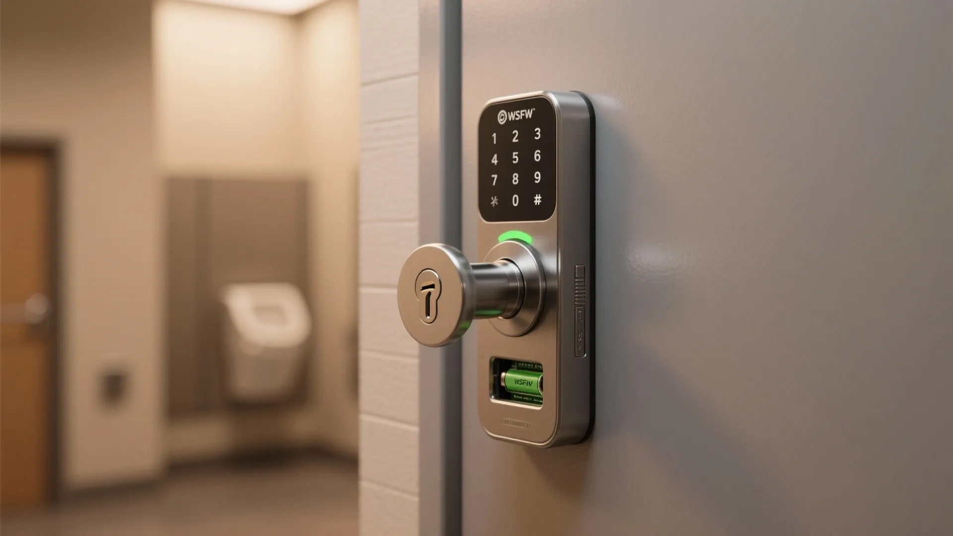 4. Keyless Electronic Privacy Cylinders