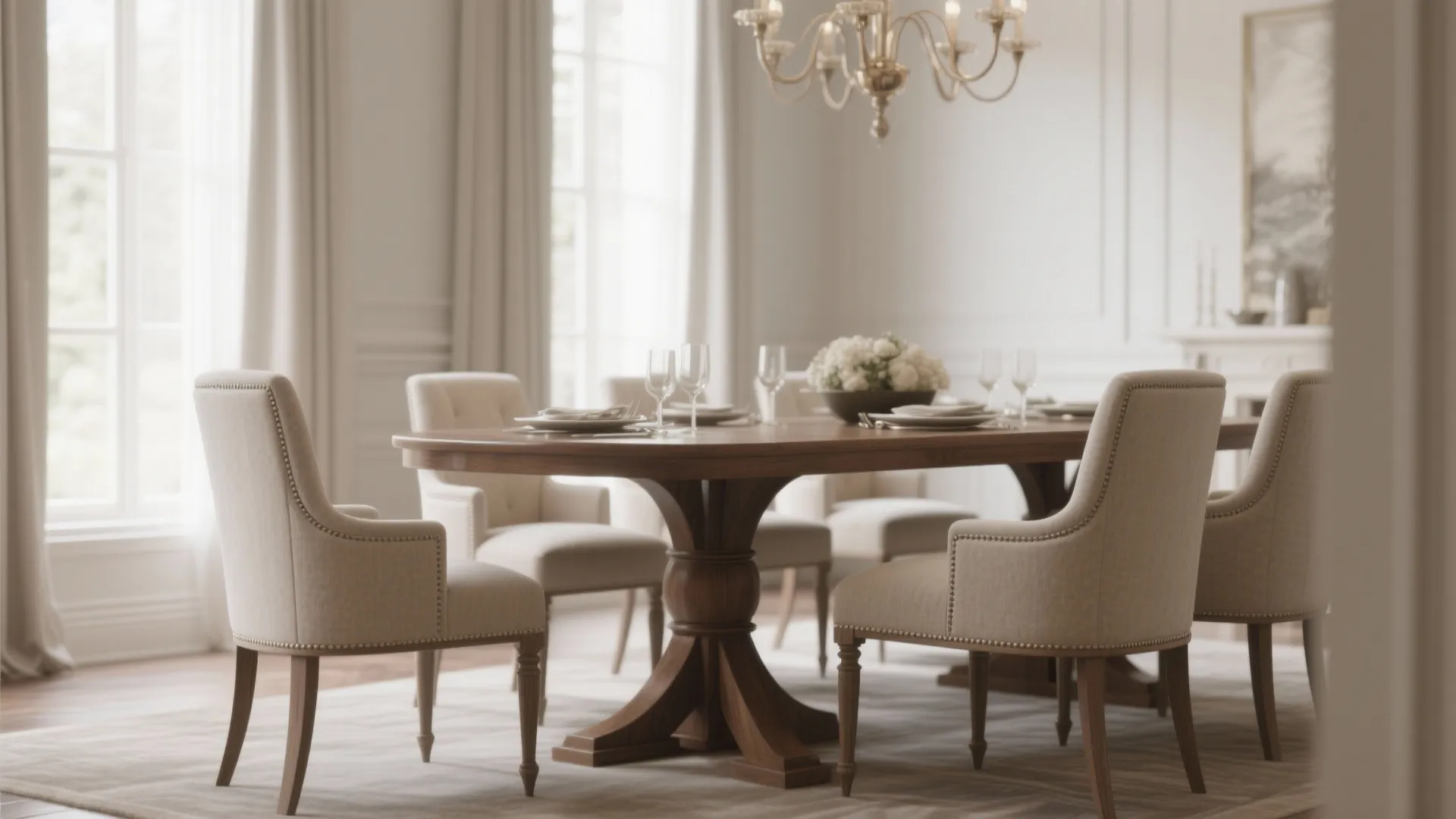 5. Comfortable yet Elegant Seating