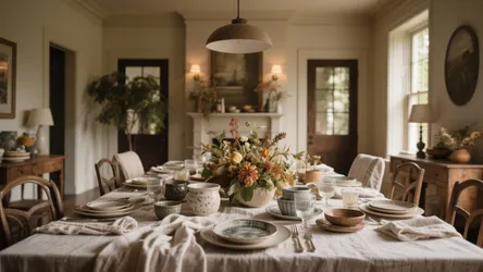 10 Dining Room Table Setting Ideas