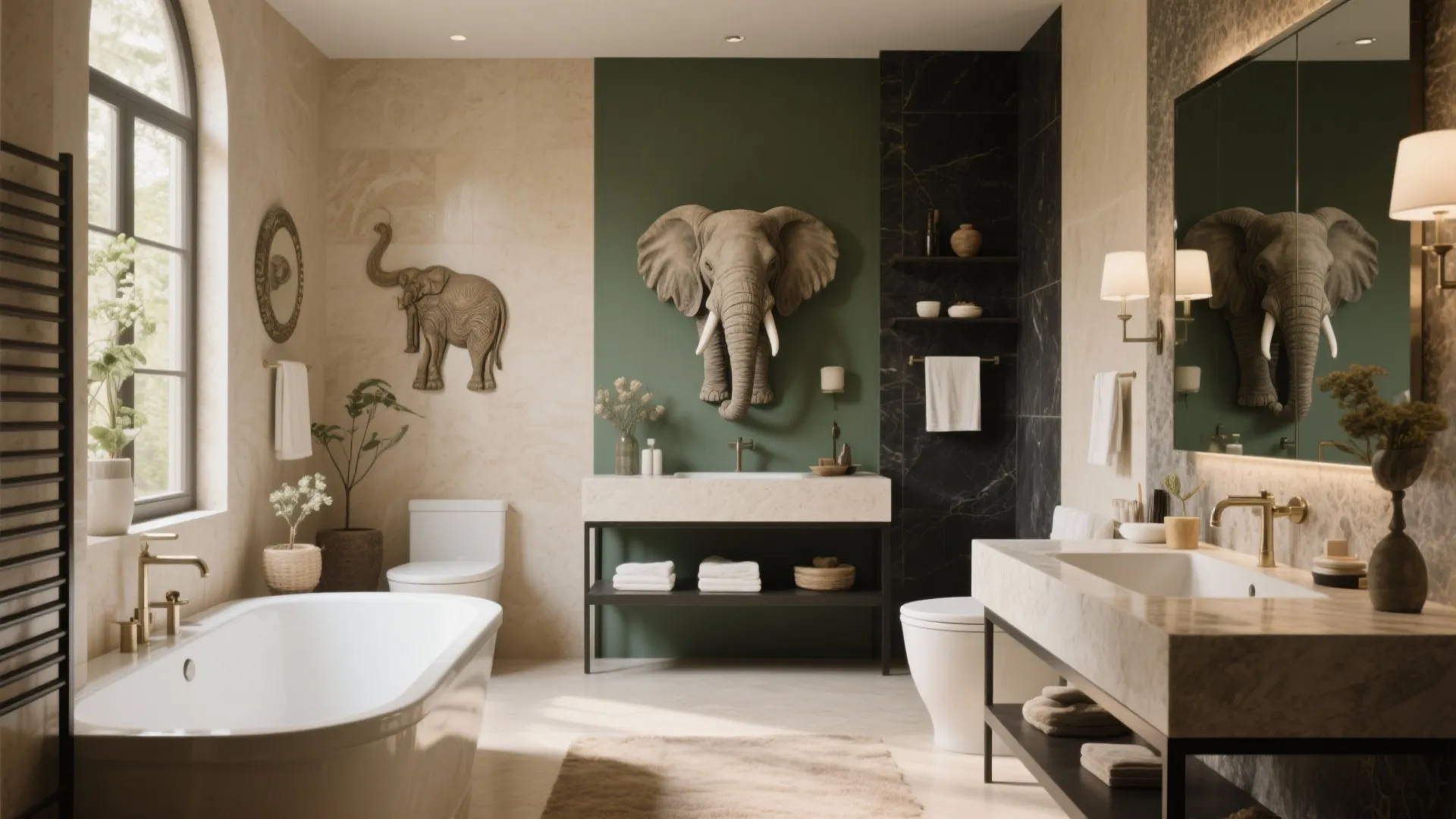 10 Playful Elephant Bathroom Ideas