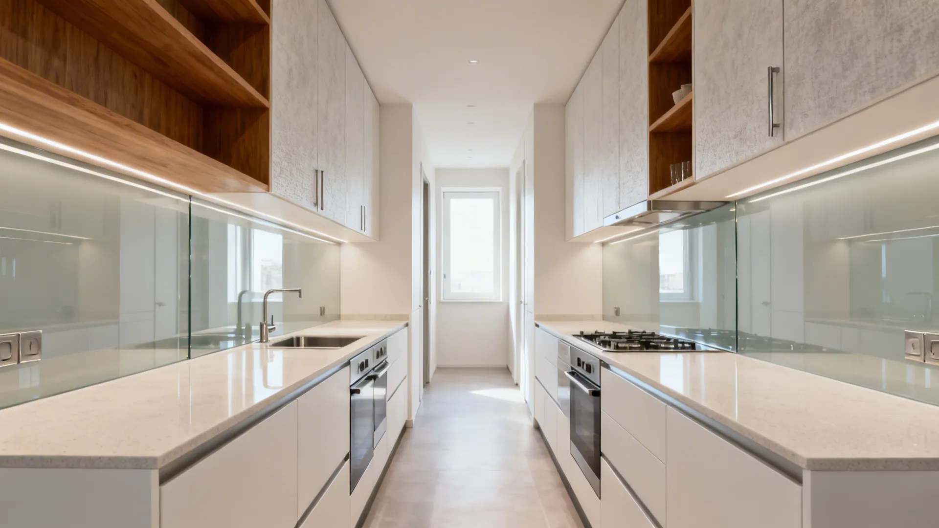 5 Elegant Parallel Kitchen Designs That Maximize Space