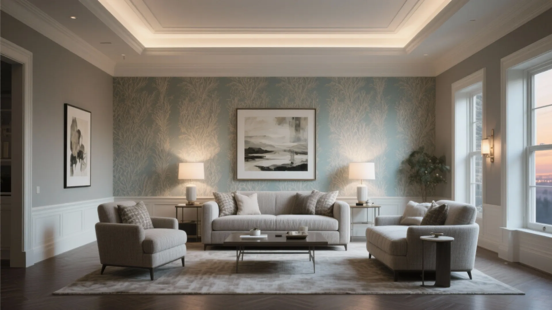 Classy Living Room Wallpaper Ideas for Elegant Spaces: Fast-Track Guide to Elevating Your Living Room’s Charm