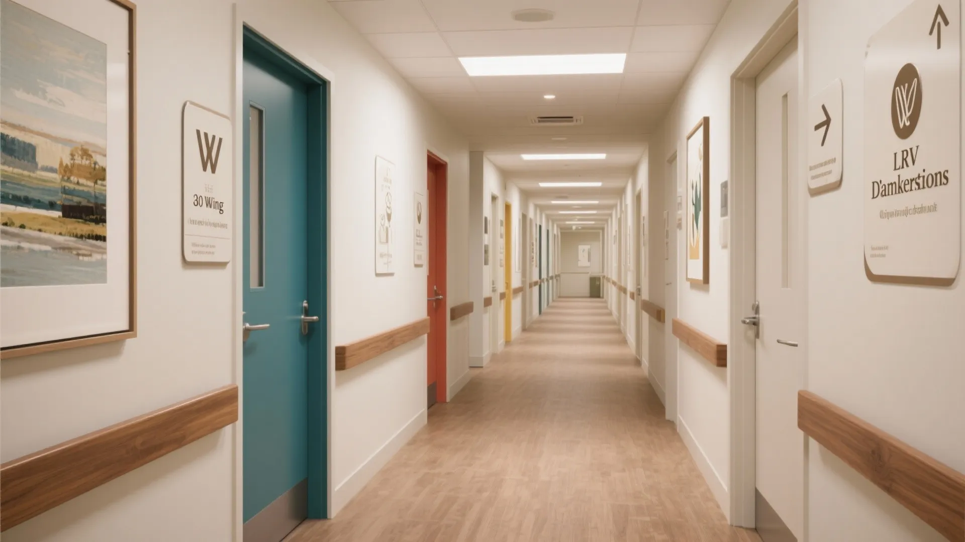 Dementia-friendly wayfinding that still looks elegant