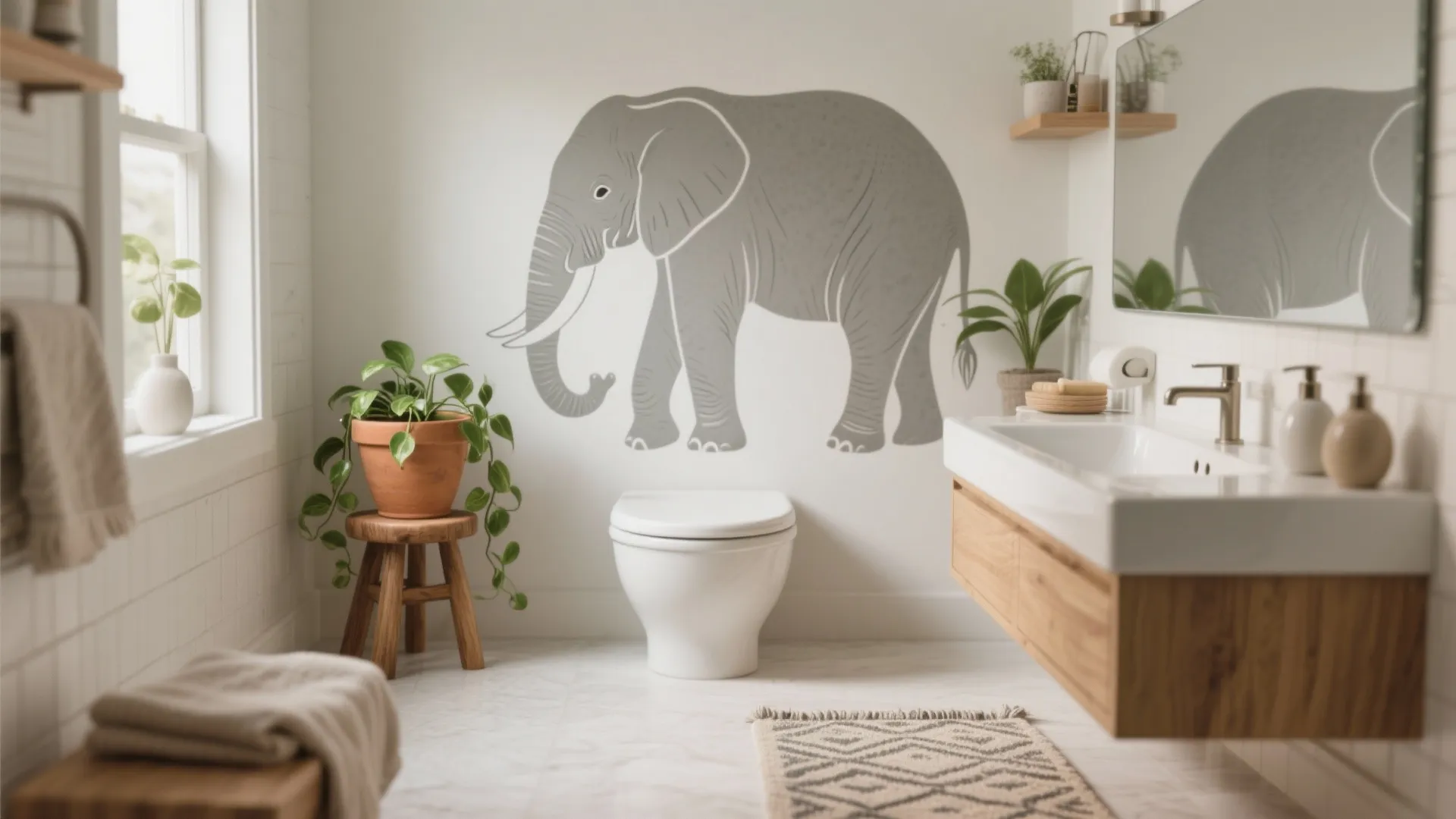 5 Elephant Bathroom Decor Ideas for Small Baths: Playful, practical elephant-themed touches that fit tiny bathrooms—stories and tips from a designer who once almost painted a trunk on the ceiling