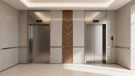 Lift Wall Tiles Design: 5 Smart Lobby Ideas