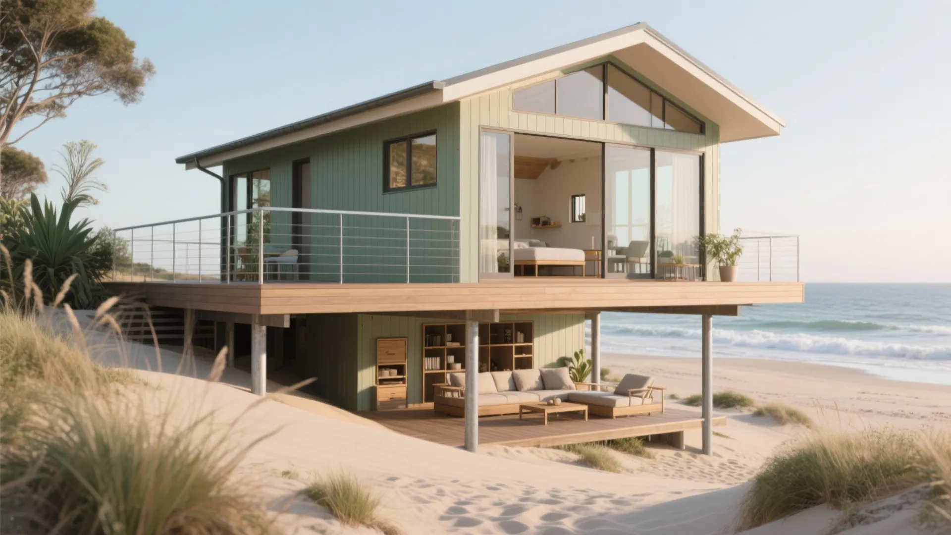 Small Beach House on Stilts: Smart Design for Seaside Living: 1 Minute to a Quick Guide for Your Raised Coastal Retreat