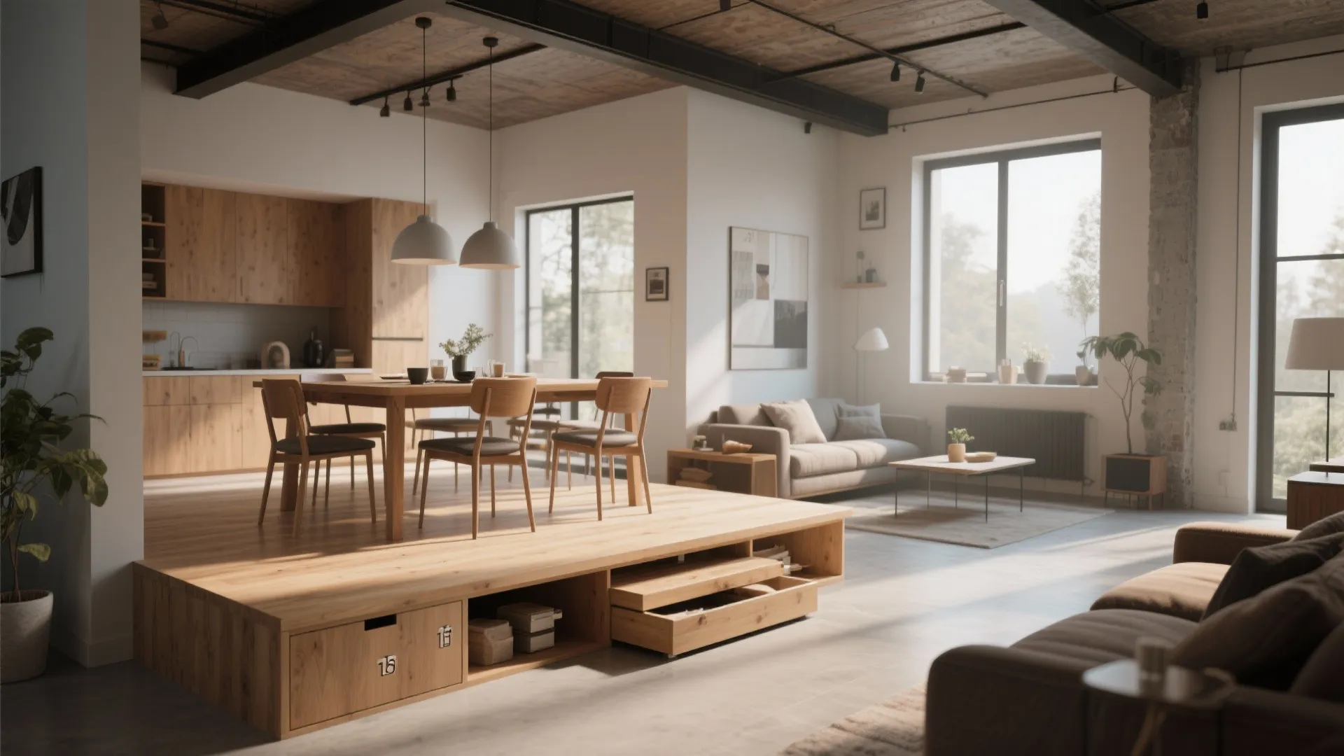 10. Elevated Dining Platform