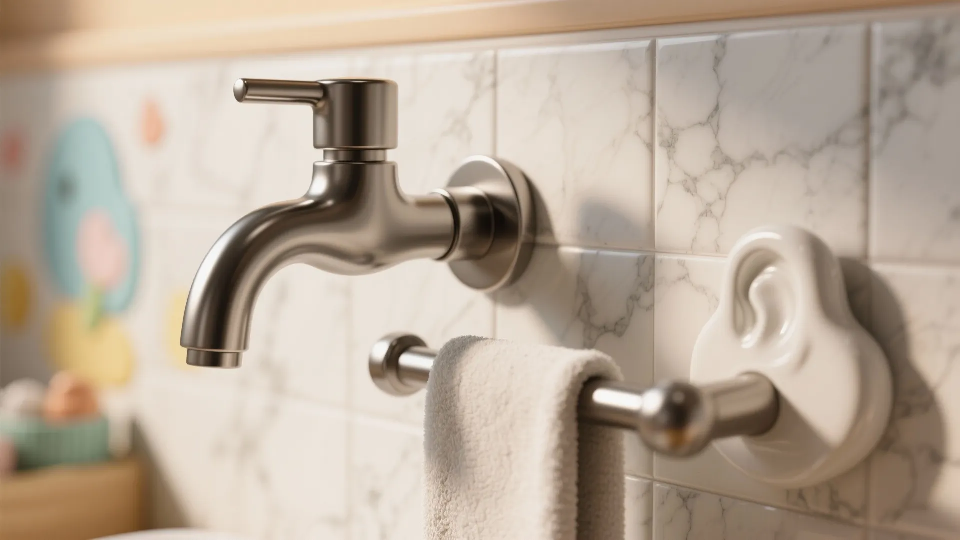 5. Elevated kid-friendly fittings