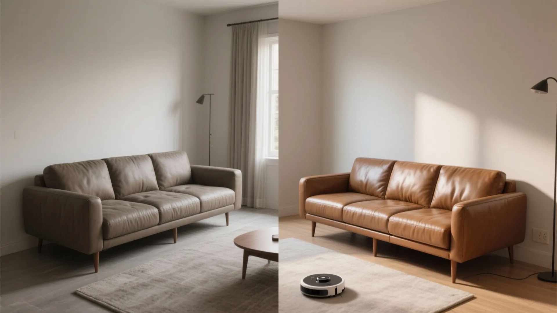 4) Elevated legs and low back to show more floor