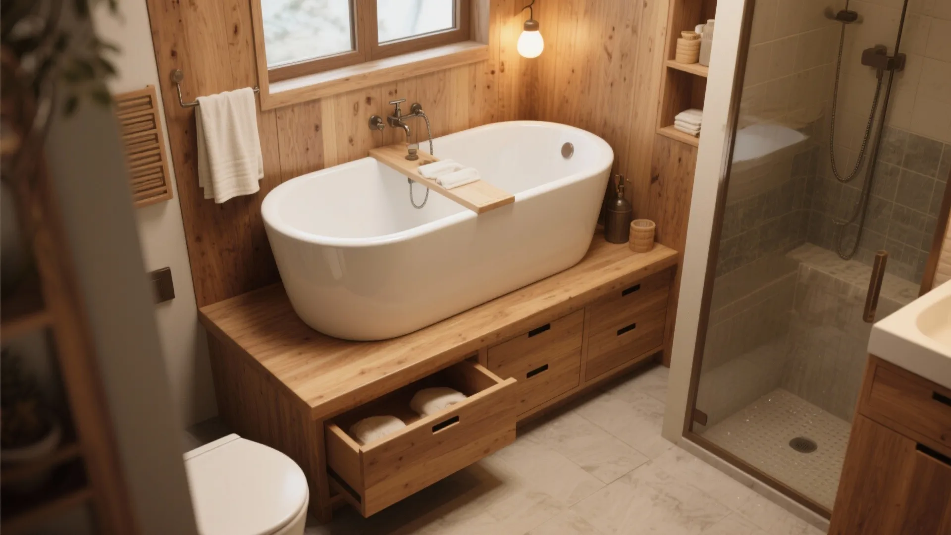 9. Elevated Platform Tub