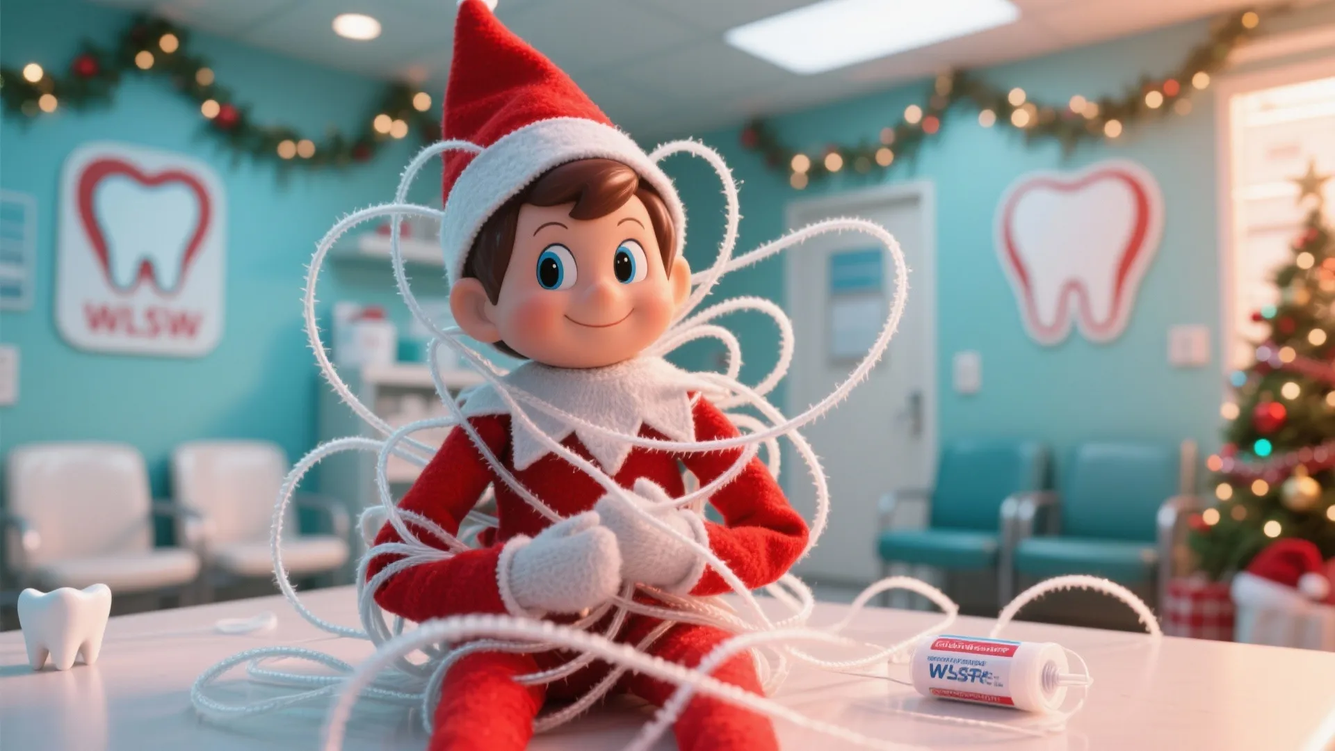 2. Caught in the Floss