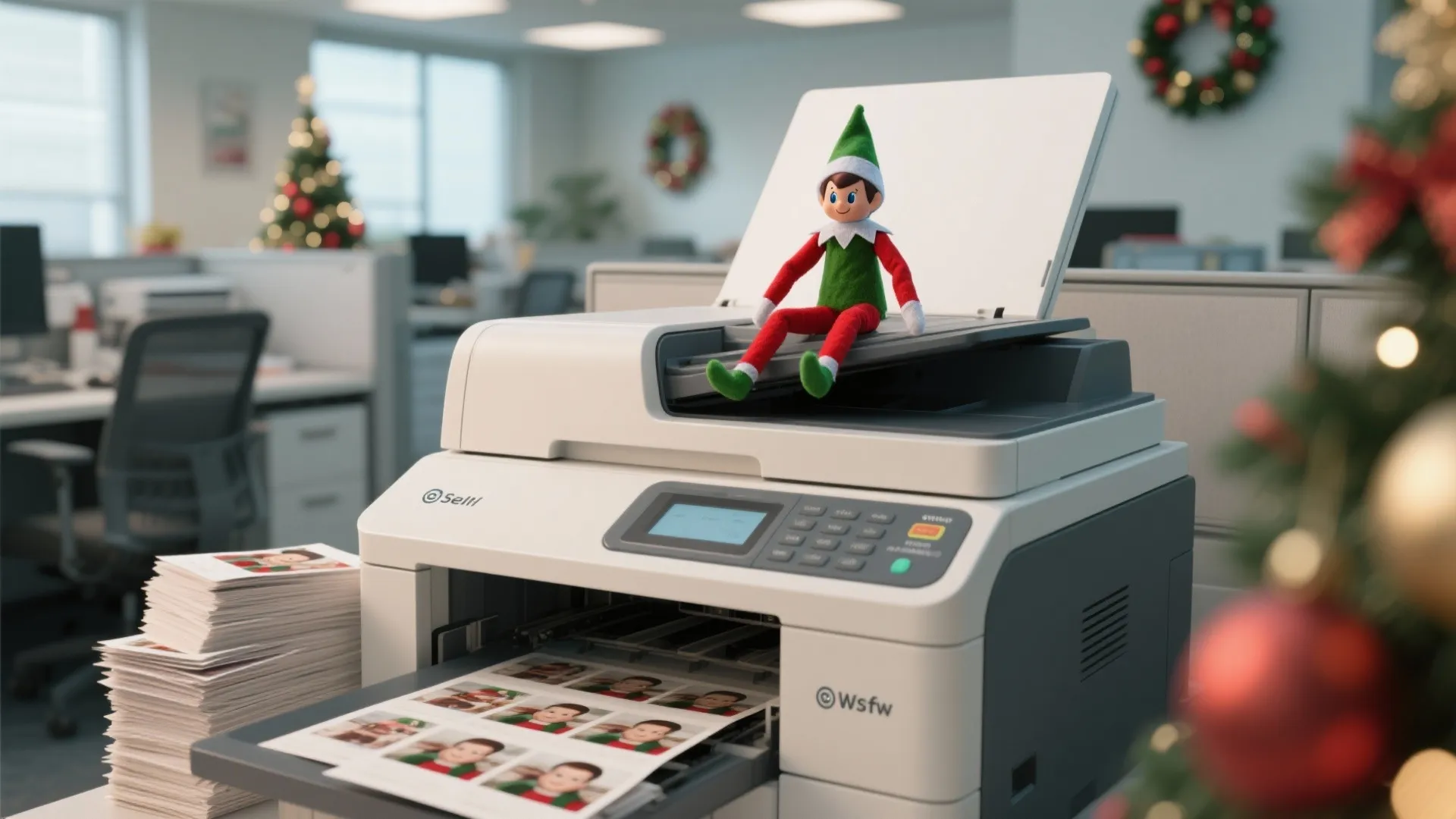 1. Elf in the Copy Machine