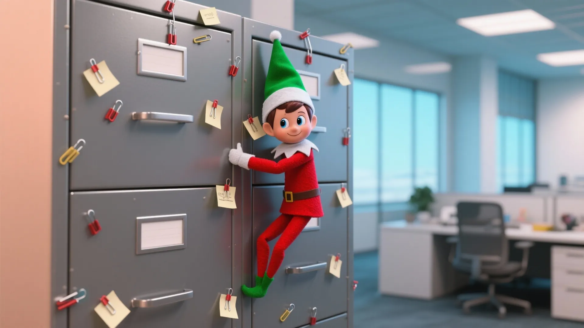 6. File Cabinet Climbing Wall