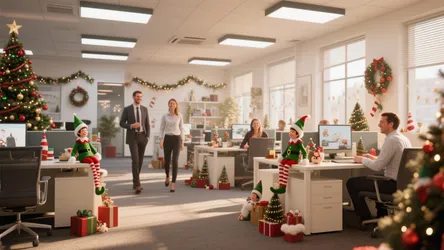 10 Elf on the Shelf Ideas for the Office
