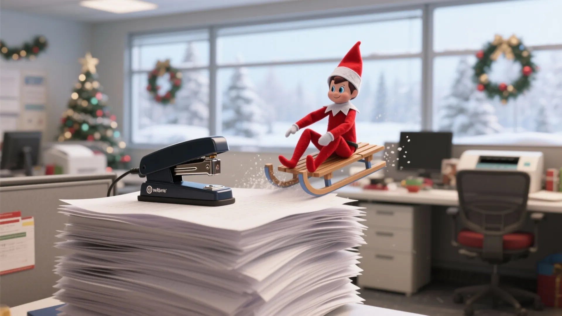 7. Printer Paper Sled