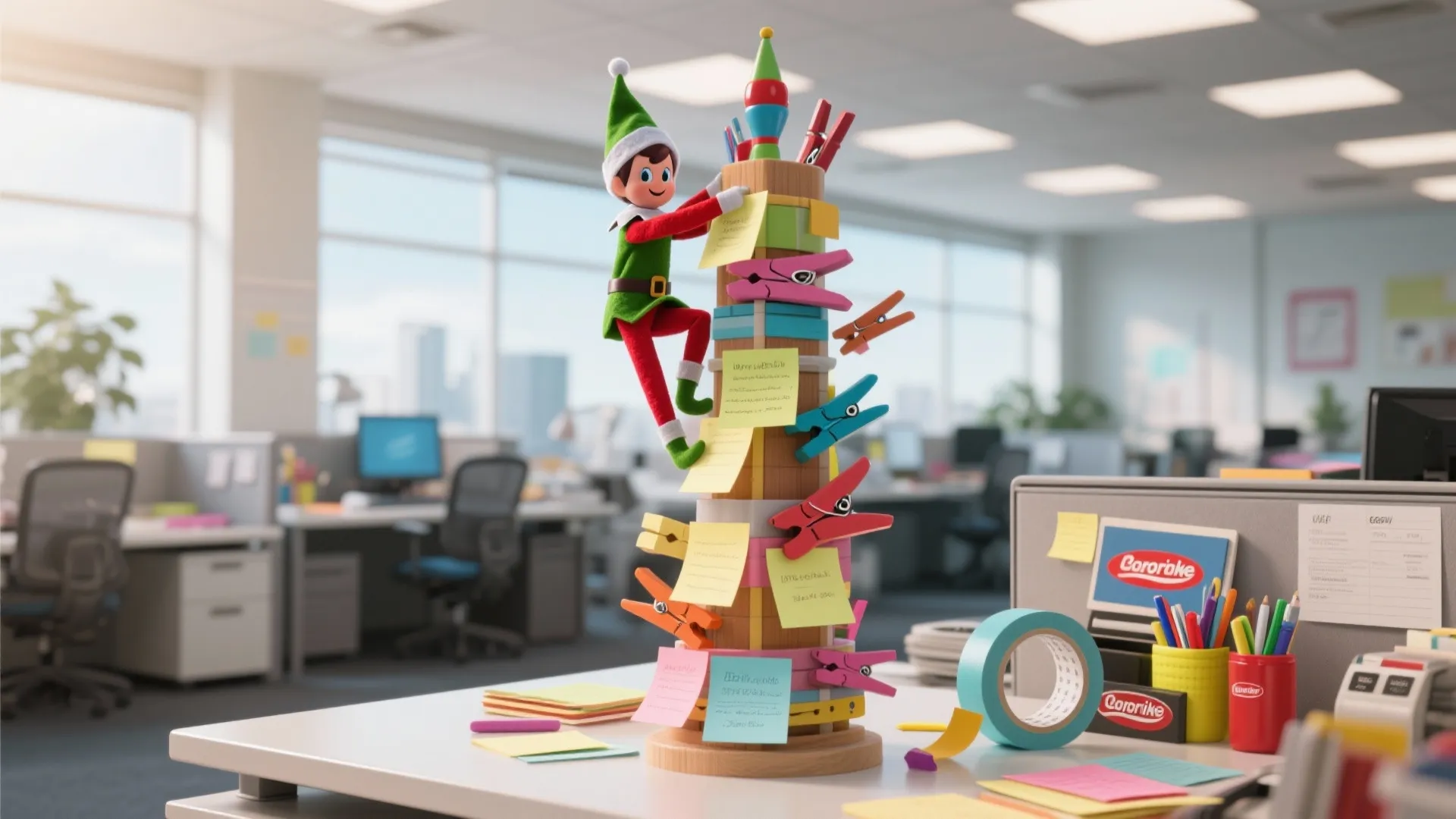 4. Office Supply Climber